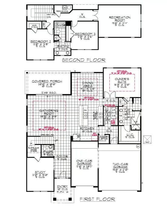 Live Oak floorplan