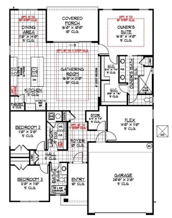 SEDA Fairview floorplan