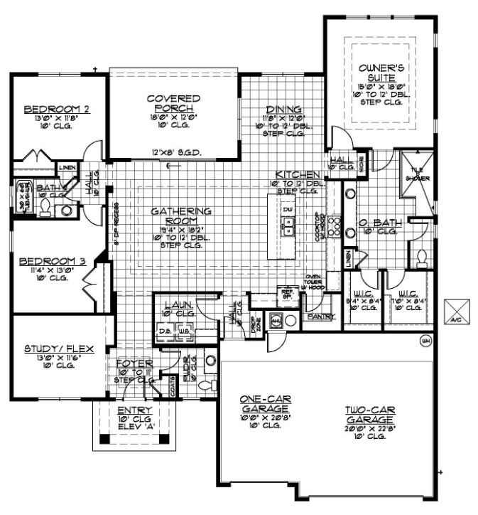 SEDA Bluffton floorplan