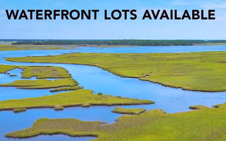Waterfront homesites available in Edwards Creek Estates