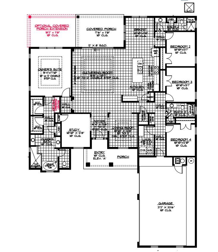 Rosewood floorplan