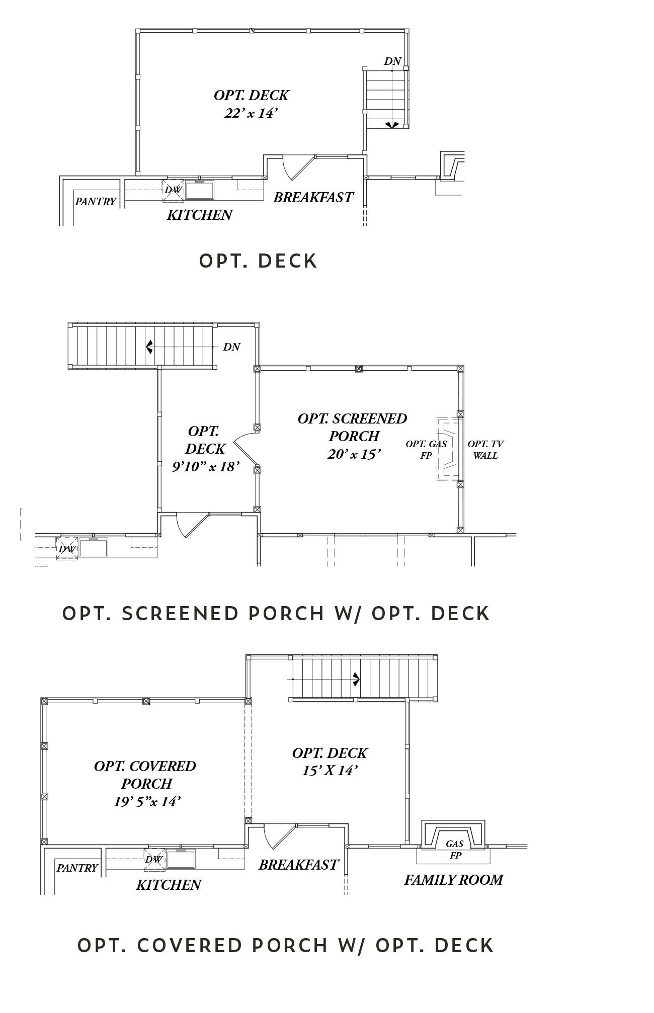 First Floor Options