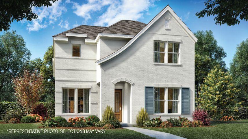 Danbury - SH 3104 - Light Farms Brenham - 40' Lots: Celina, Texas - Shaddock Homes