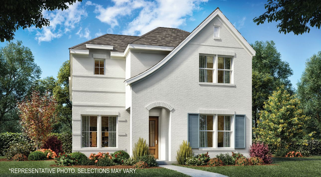 Danbury - SH 3104 - Light Farms Brenham - 40' Lots: Celina, Texas - Shaddock Homes