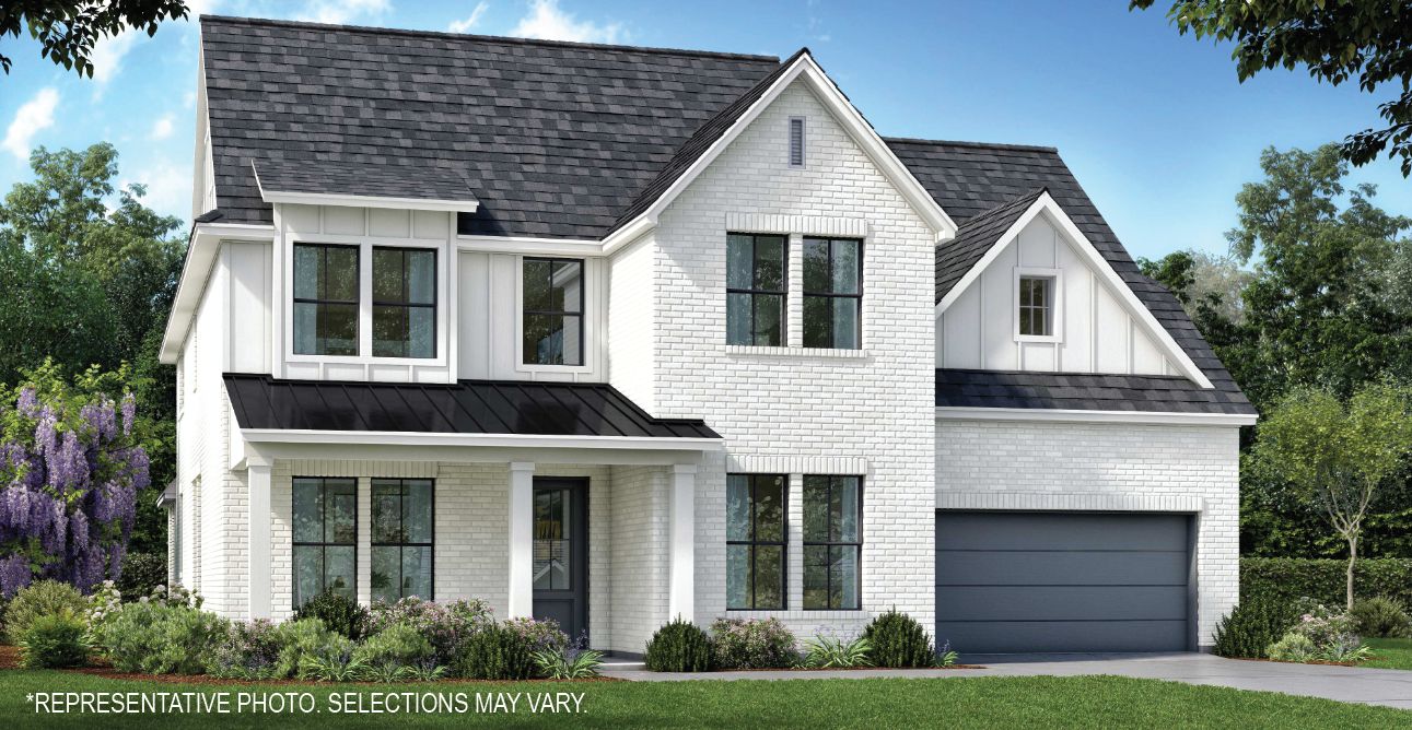 Ames - SH 5254 - Estates at Rockhill: Frisco, Texas - Shaddock Homes