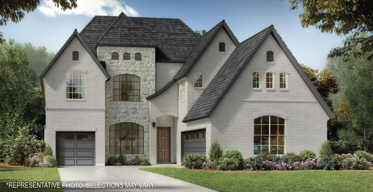 Stafford - SH 5246 - Estates at Rockhill: Frisco, Texas - Shaddock Homes