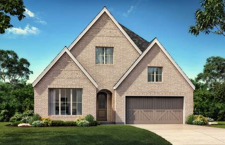 Barton - 4441 PS by Shaddock Homes in Dallas TX