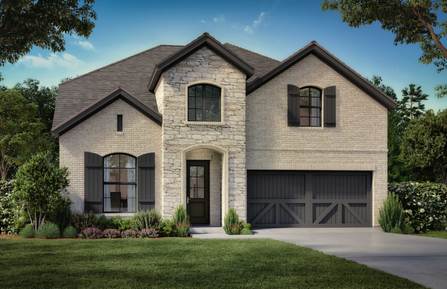 Palmhurst - SH 4443 by Shaddock Homes in Dallas TX