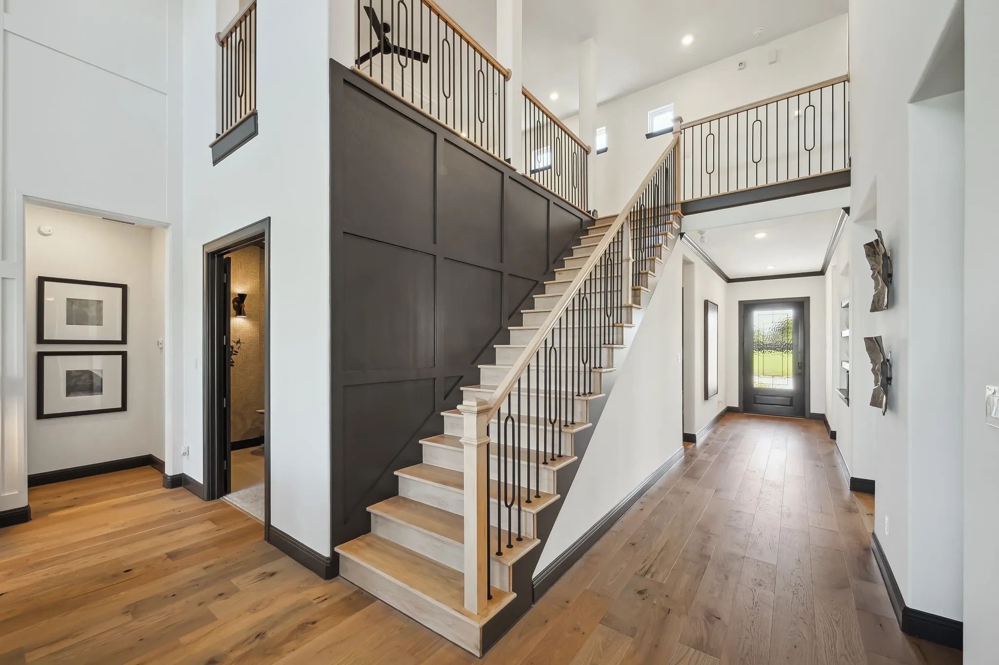 Plan 5058 stair - staged