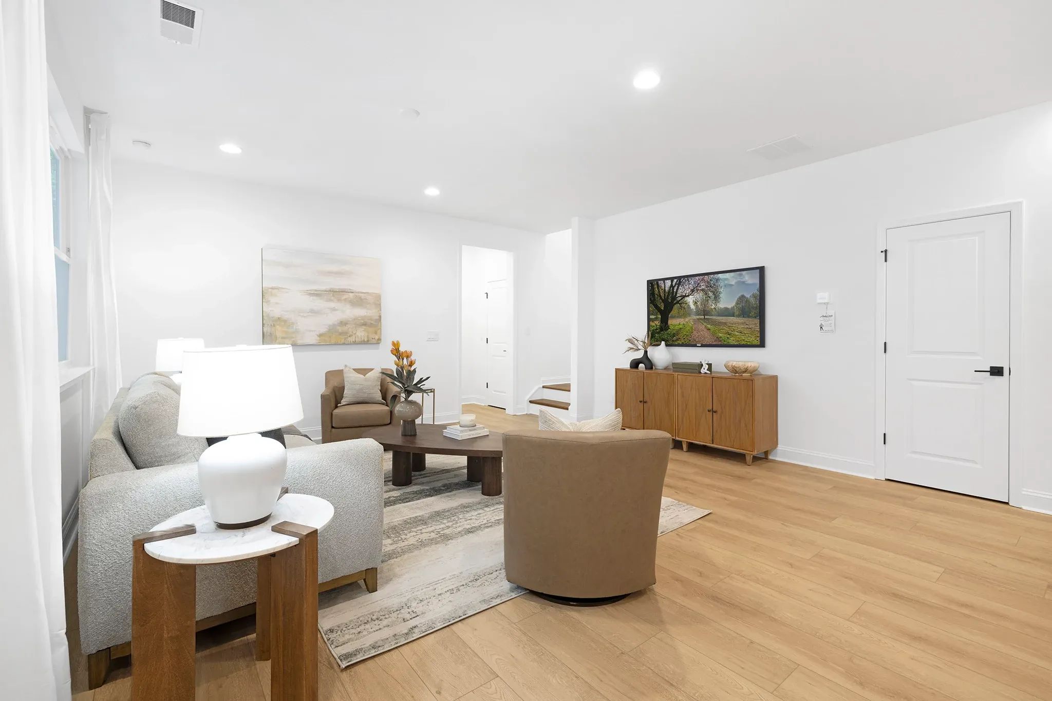 Staged Great Room