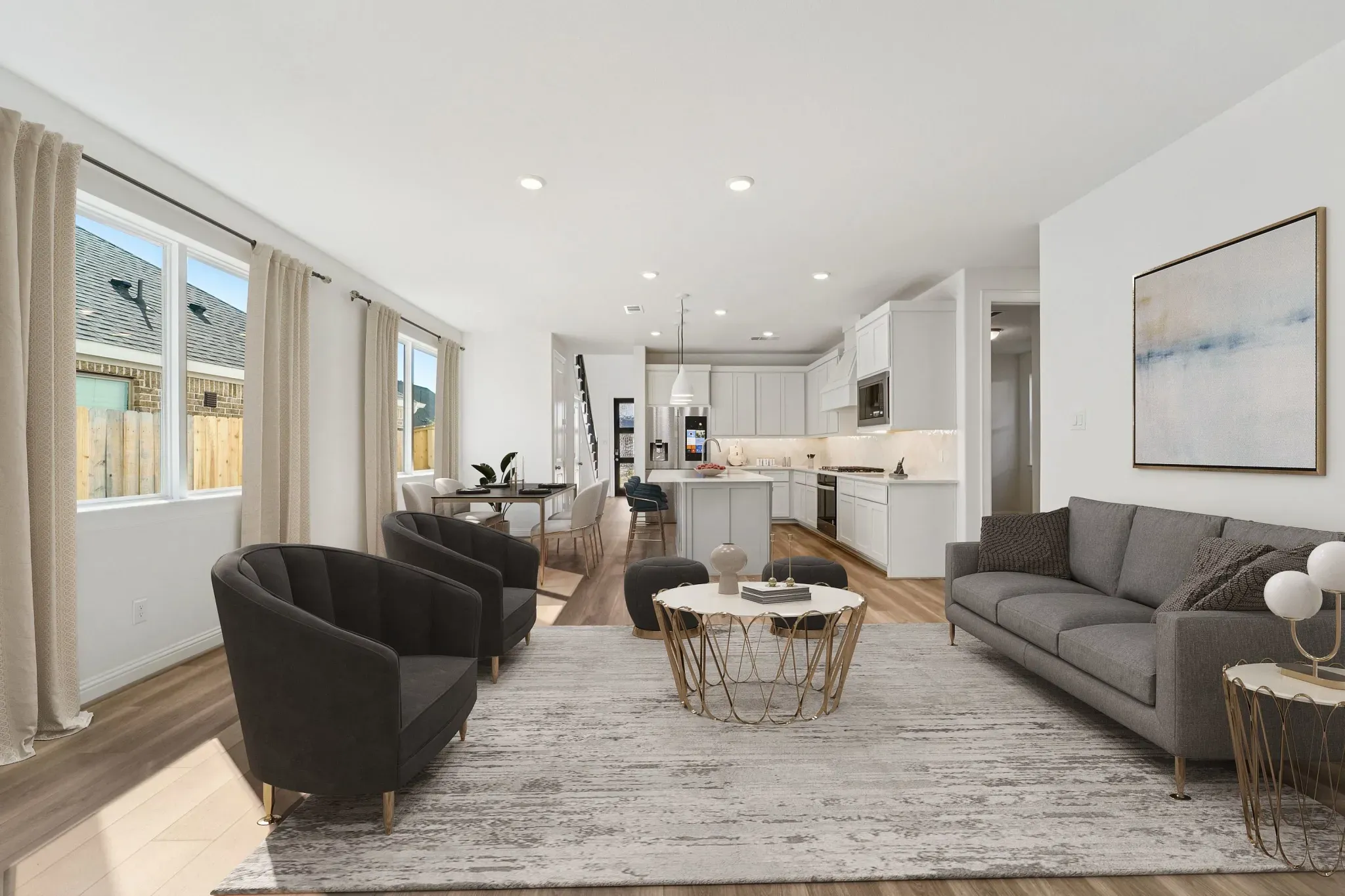 Plan 3049 dining - staged