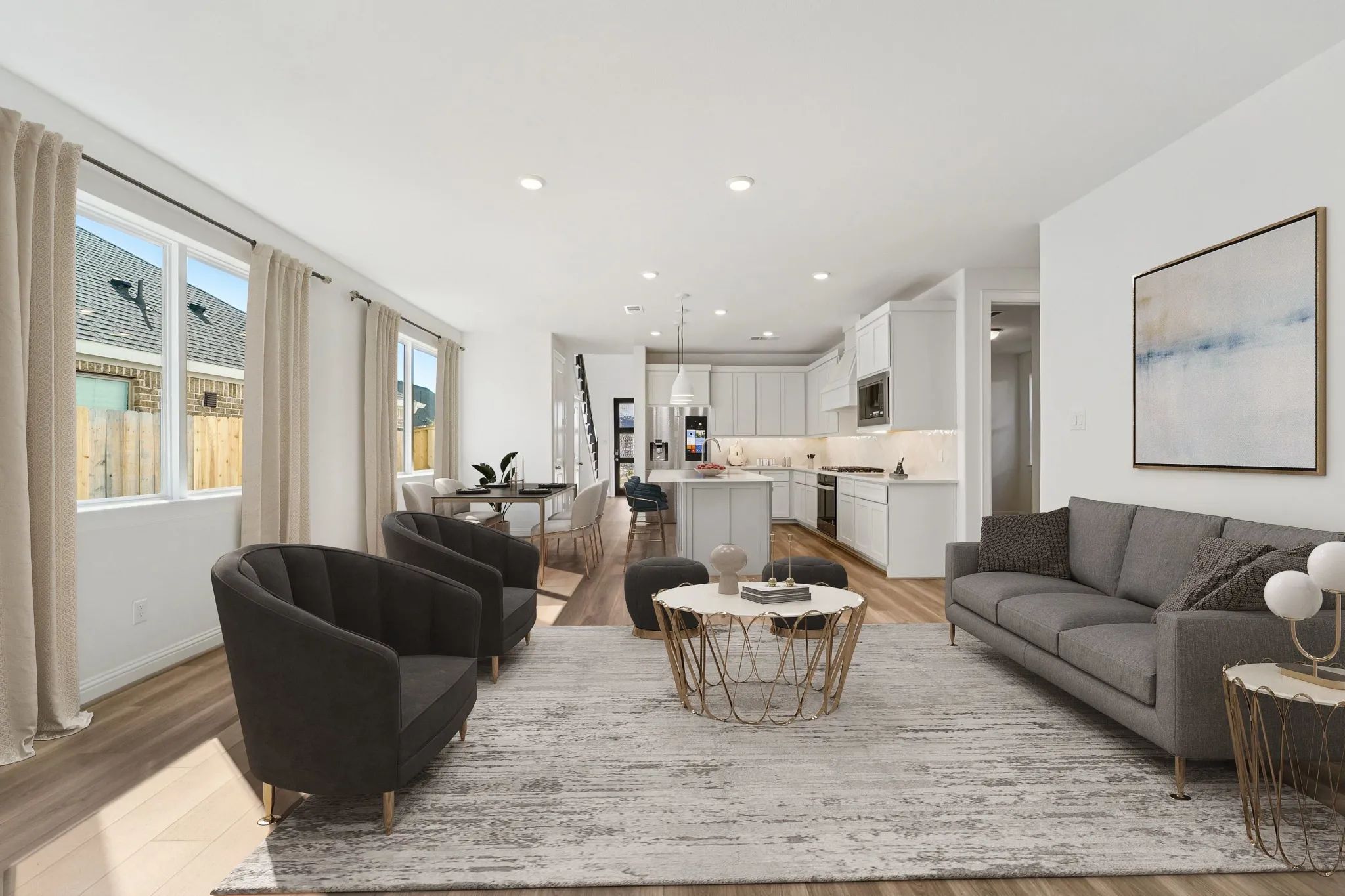 Plan 3049 dining - staged