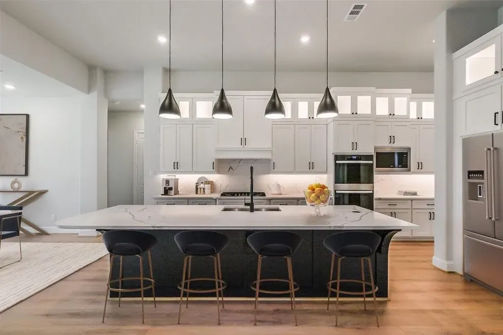 Plan 6015 Kitchen - Staged