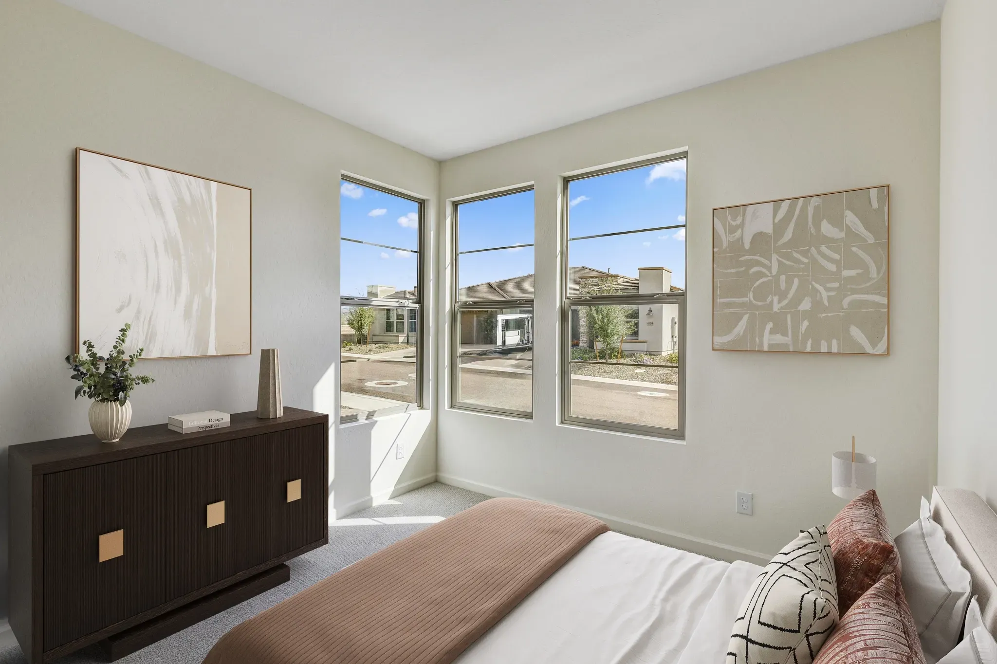 Virtually Staged Valletta 1858 Guest Bed
