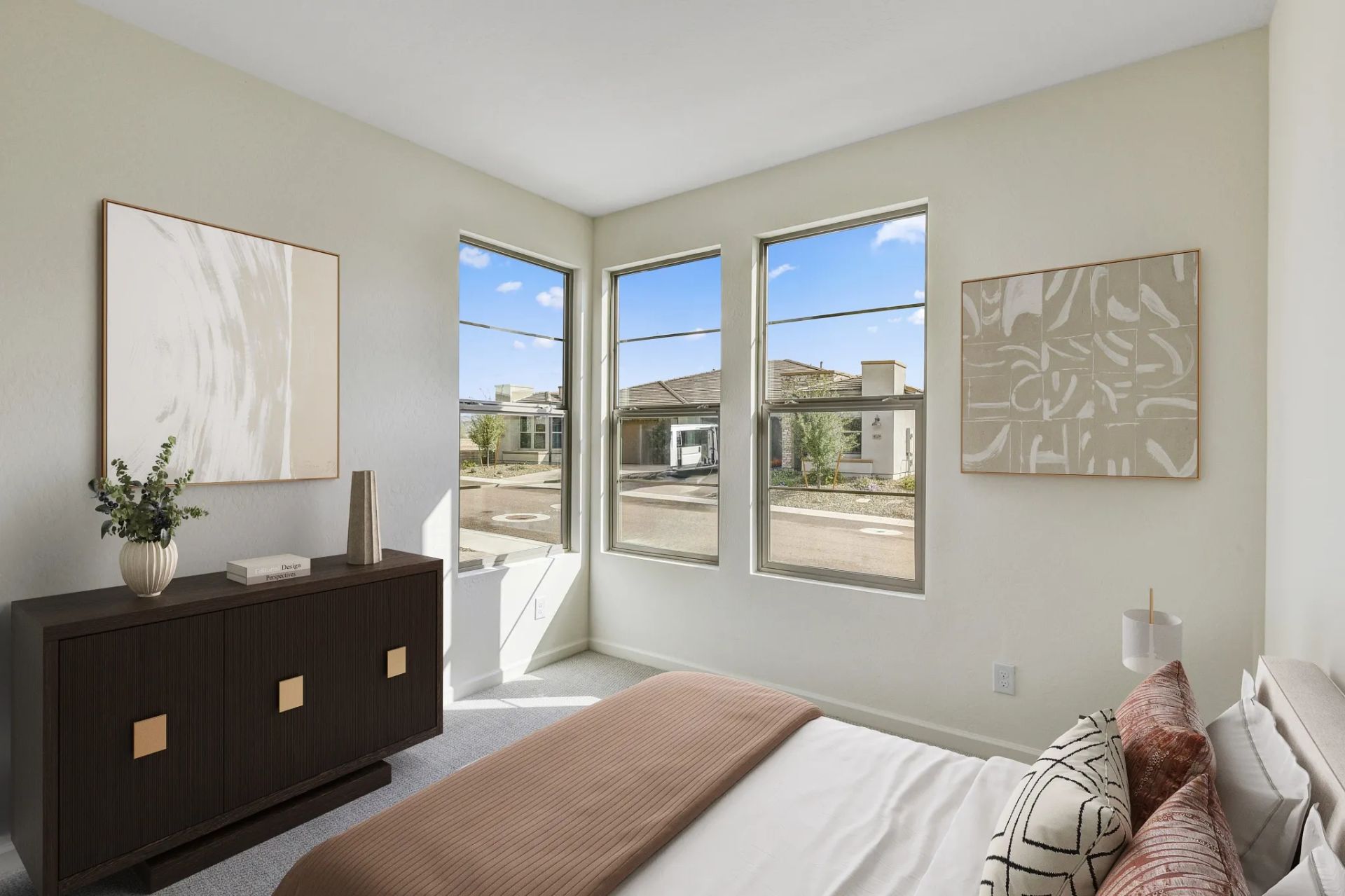 Virtually Staged Valletta 1858 Guest Bed