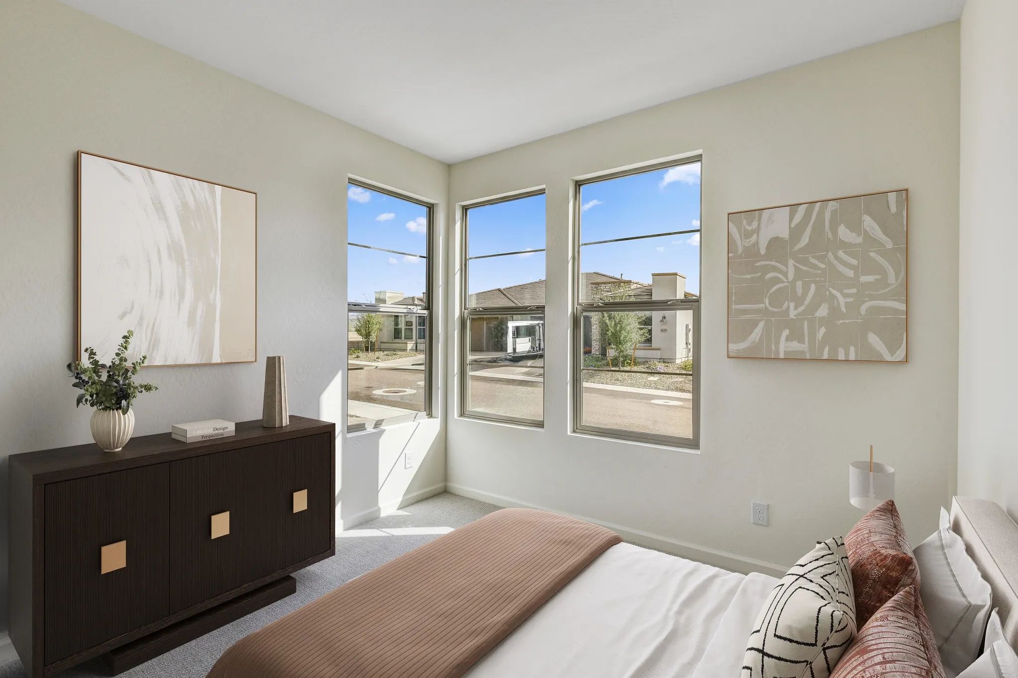 Virtually Staged Valletta 1858 Guest Bed