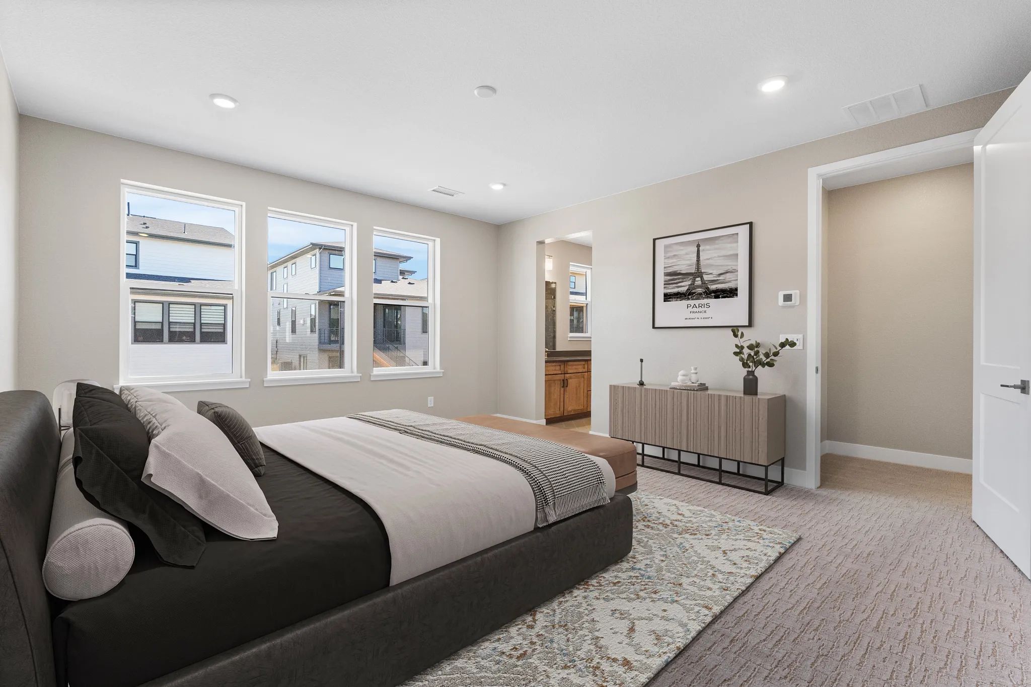 Homesite 229 Primary Bedroom - Virtually Staged