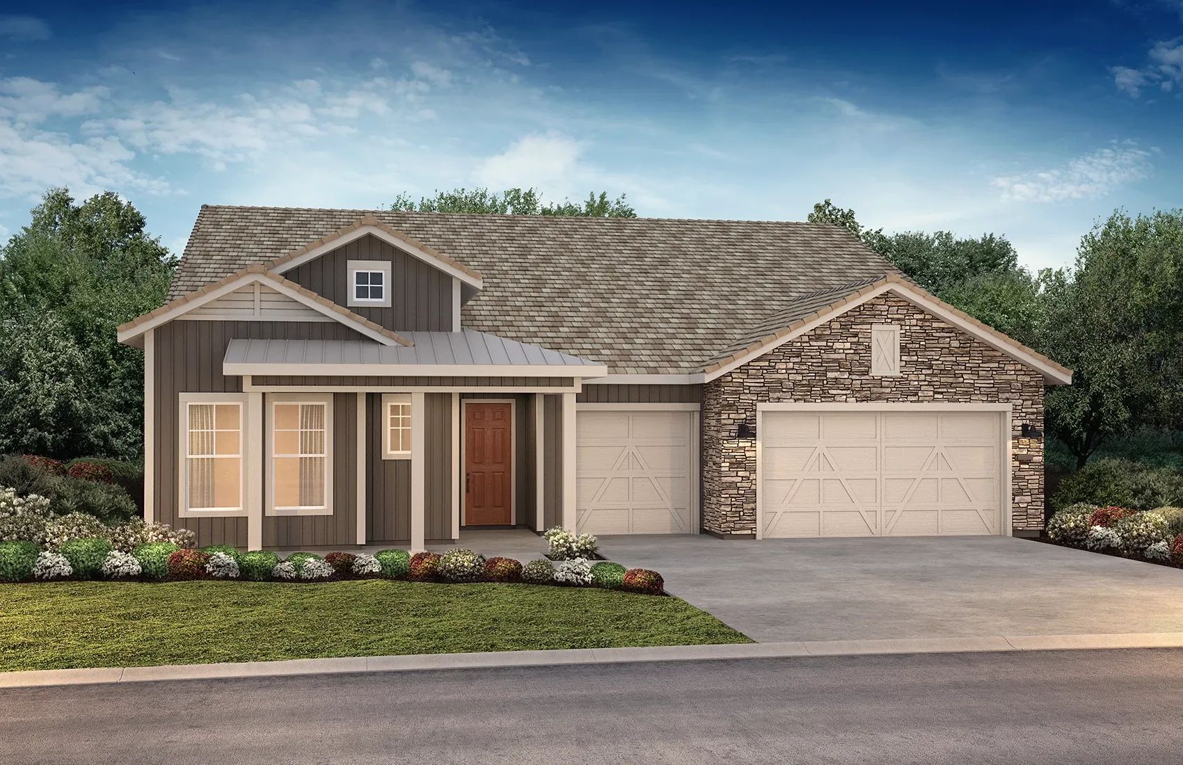 Exterior Rendering of Home