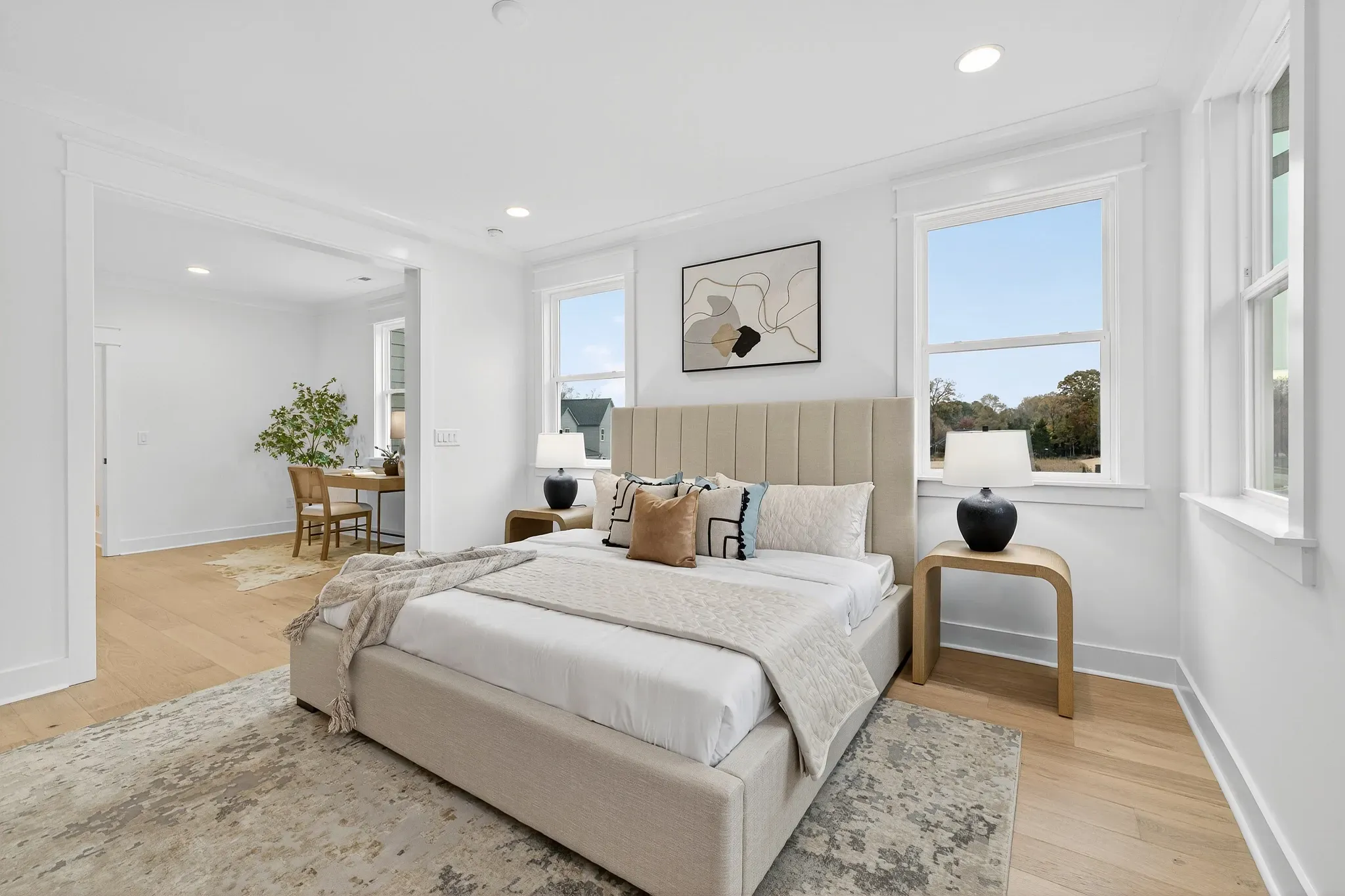 Staged Primary Bed