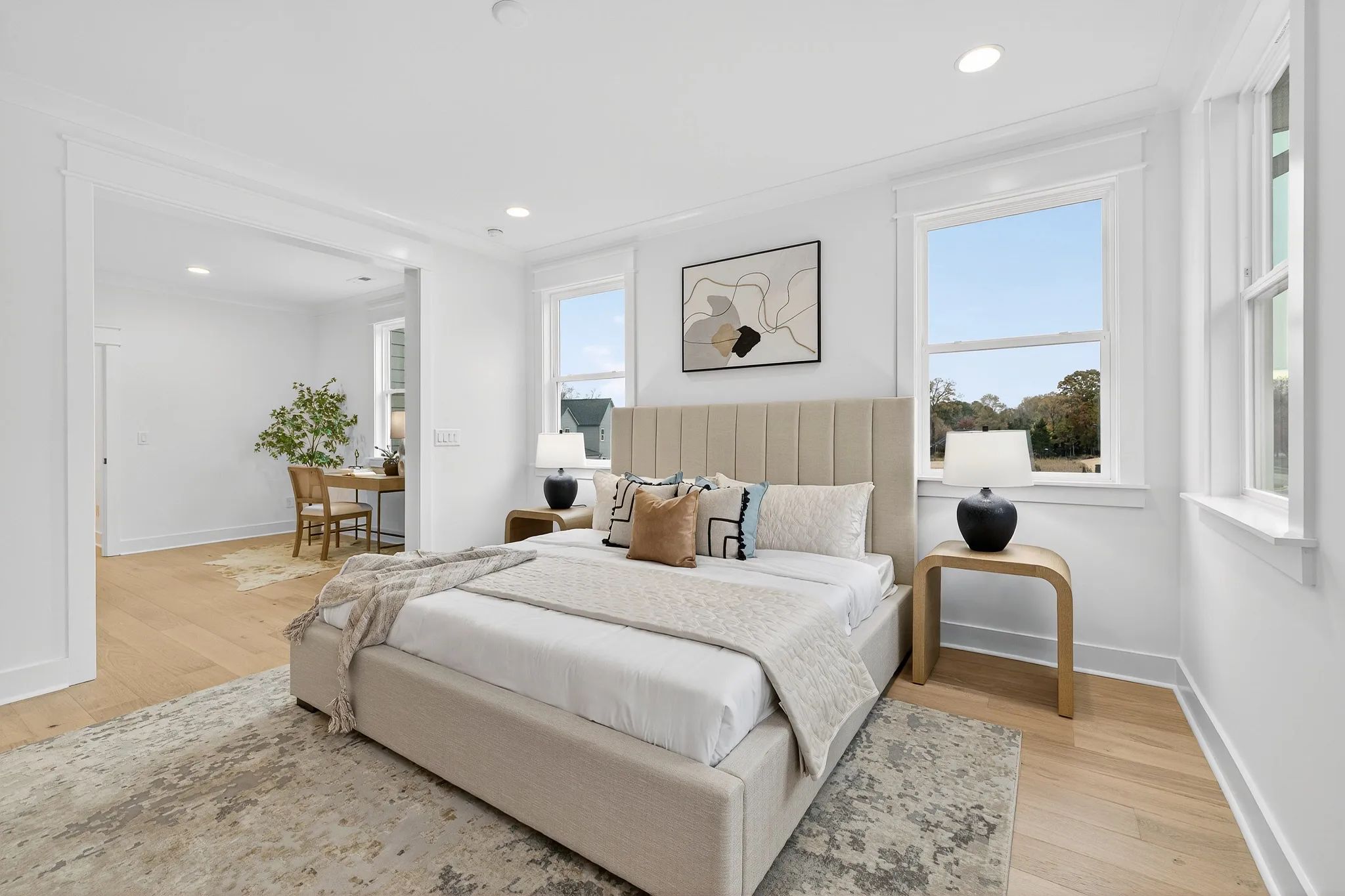 Staged Primary Bed