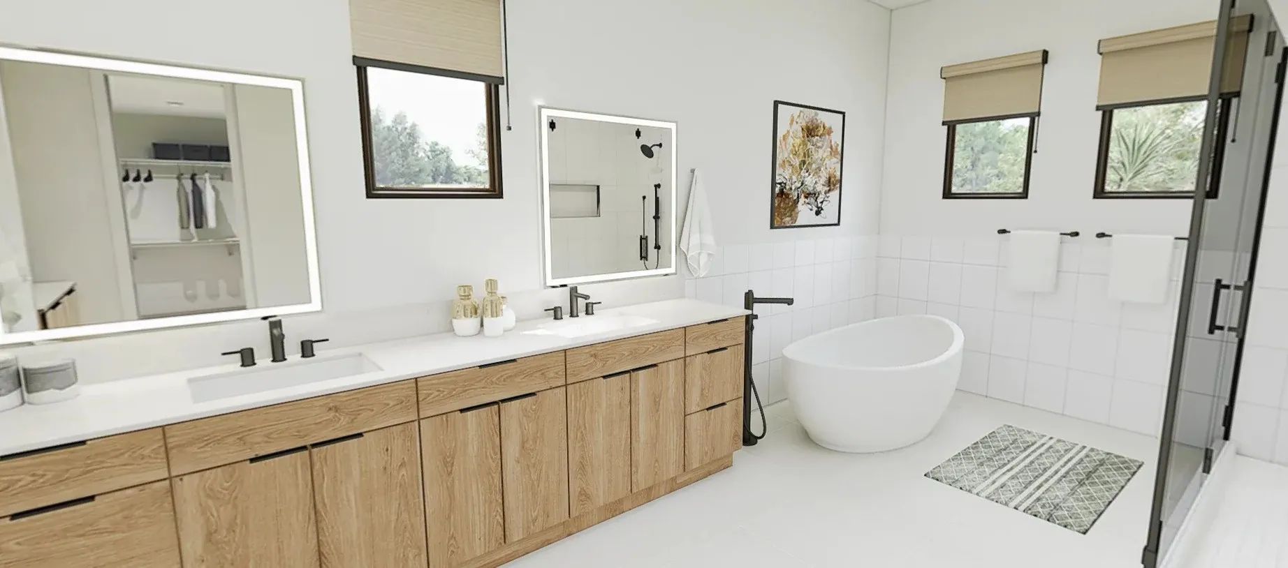 Virtual of Primary Bathroom