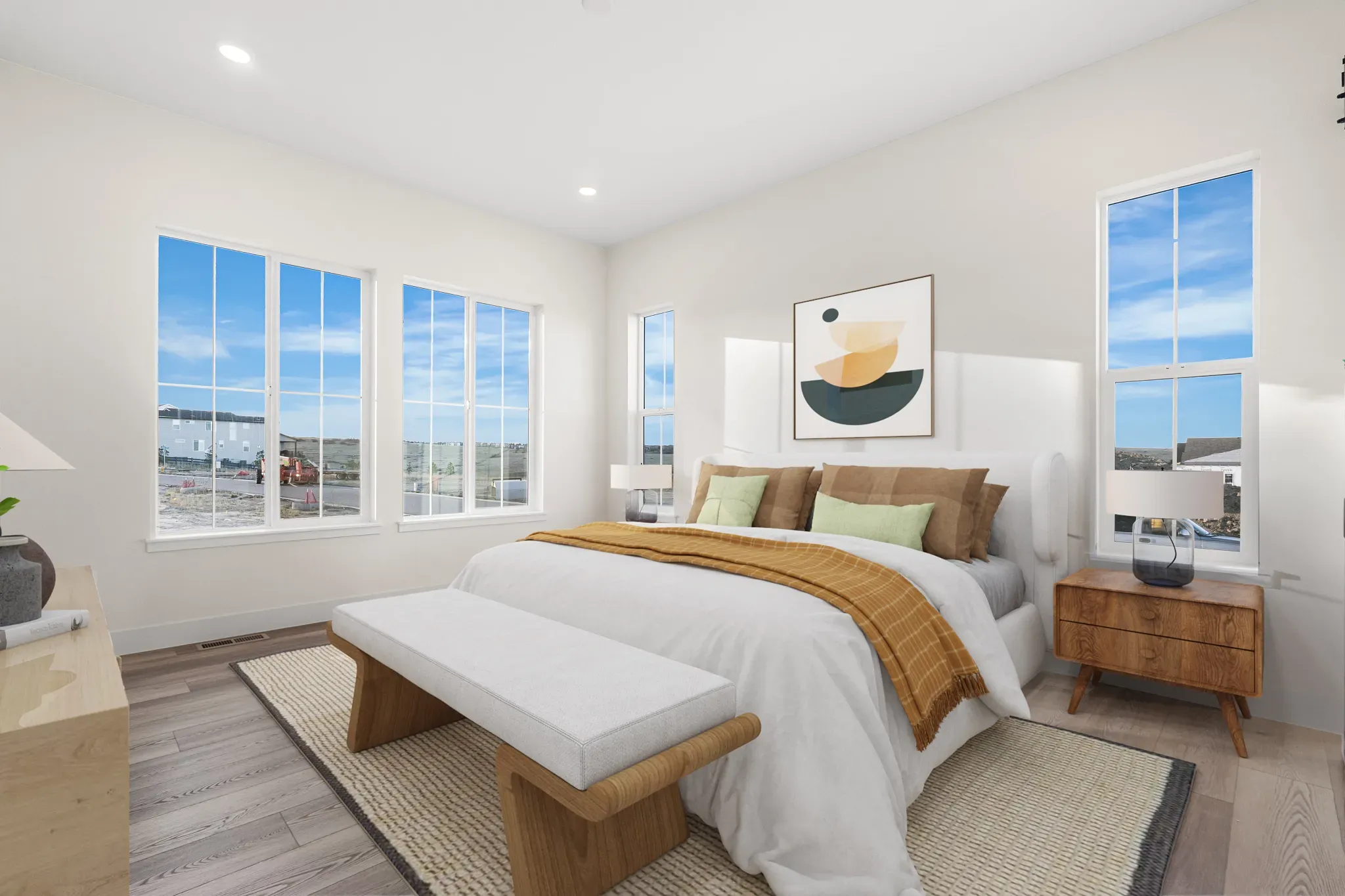Homesite 50 Primary Bedroom - Virtually Staged