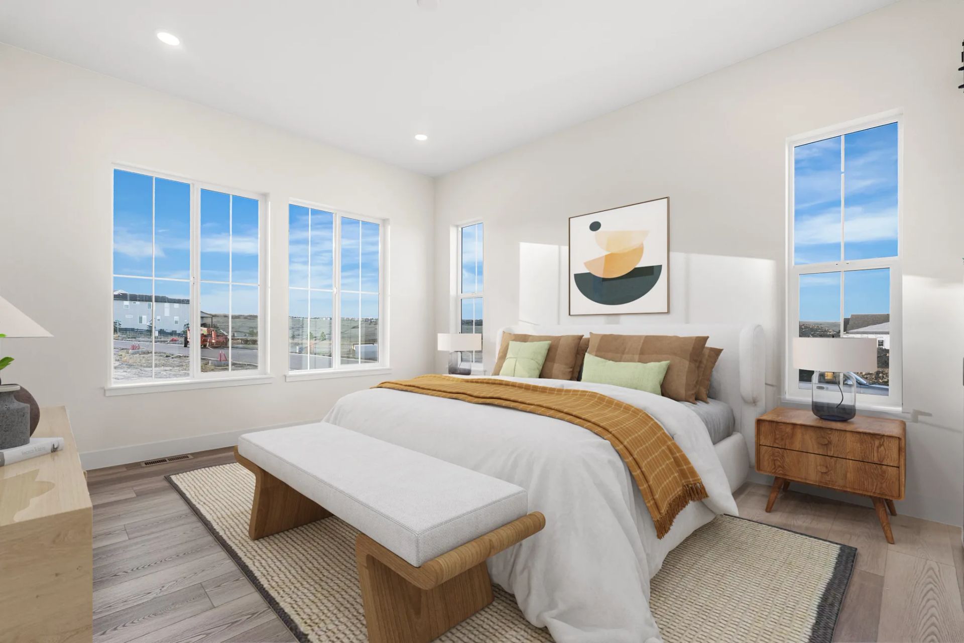 Homesite 50 Primary Bedroom - Virtually Staged