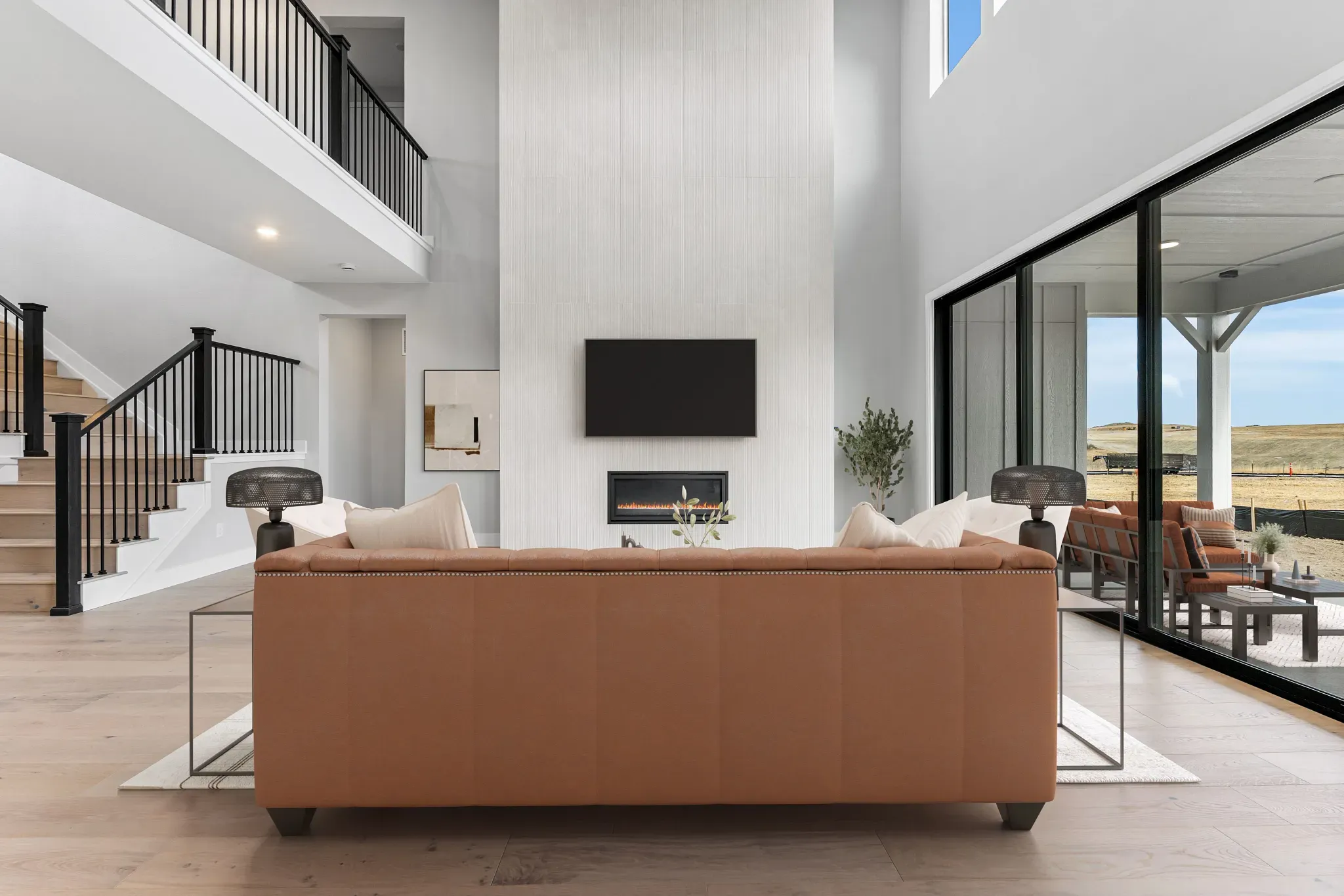 Homesite 3706 Great Room - Virtually Staged