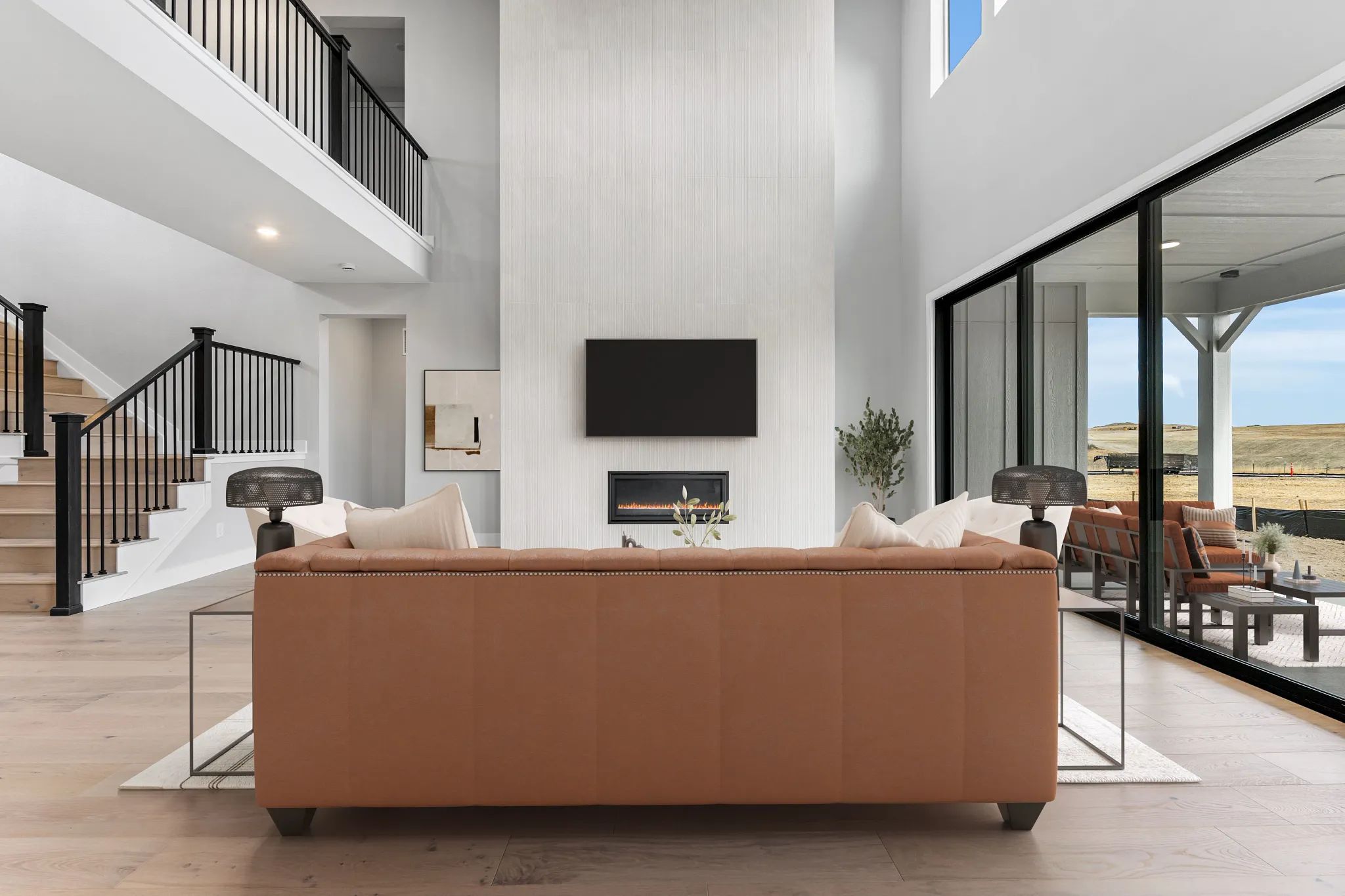 Homesite 3706 Great Room - Virtually Staged