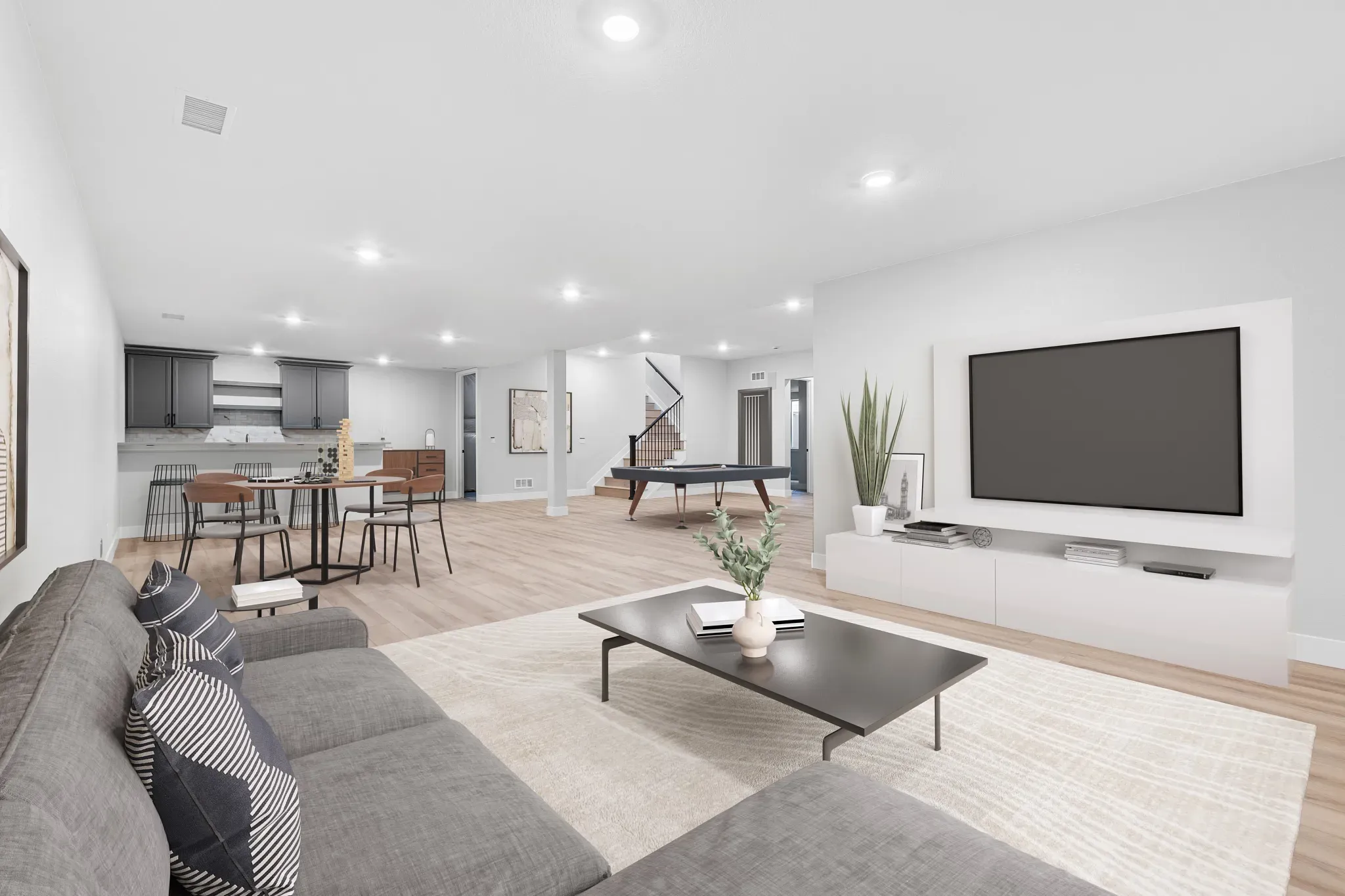Homesite 3706 Finished Basement - Virtually Staged