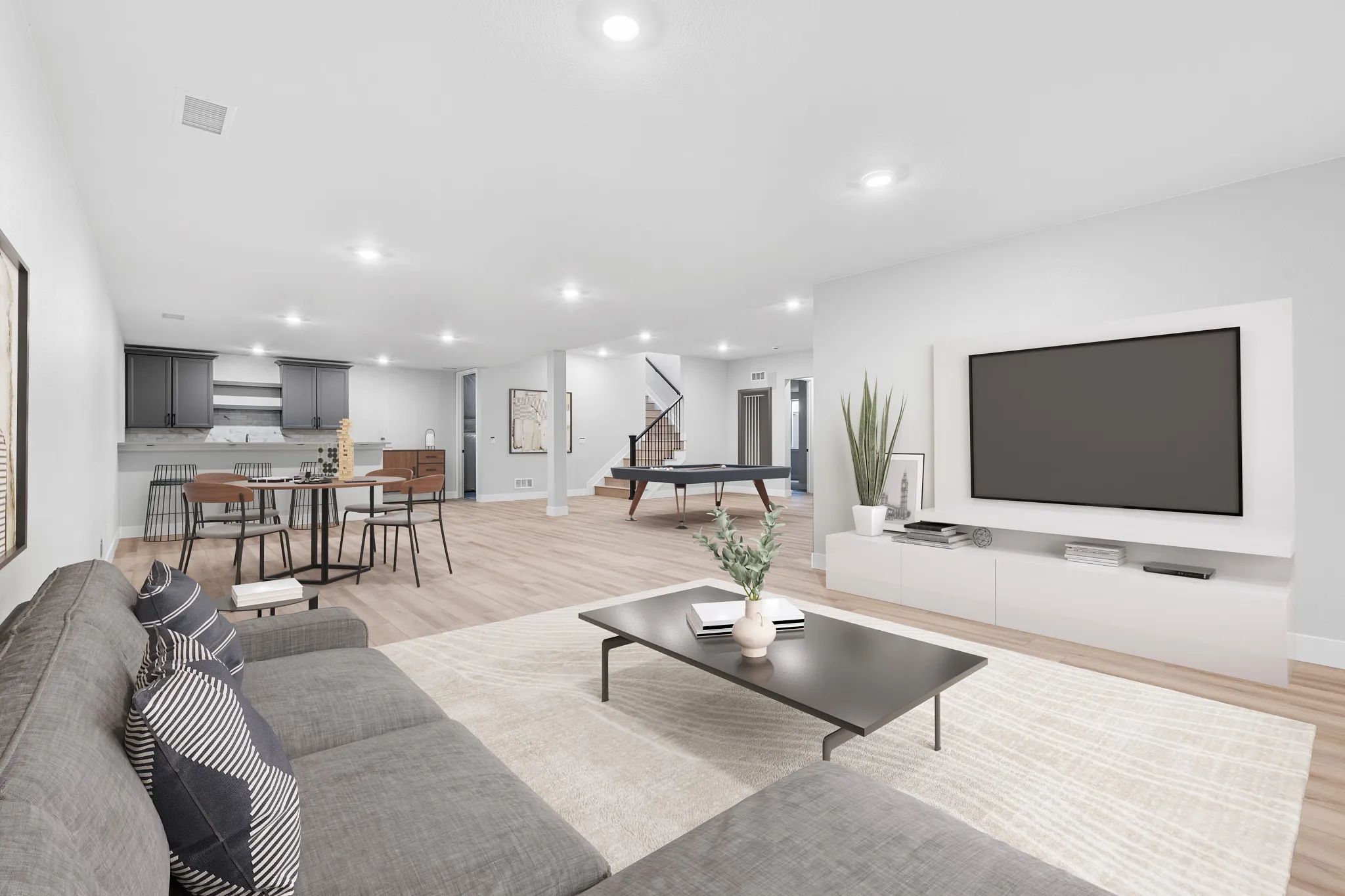 Homesite 3706 Finished Basement - Virtually Staged