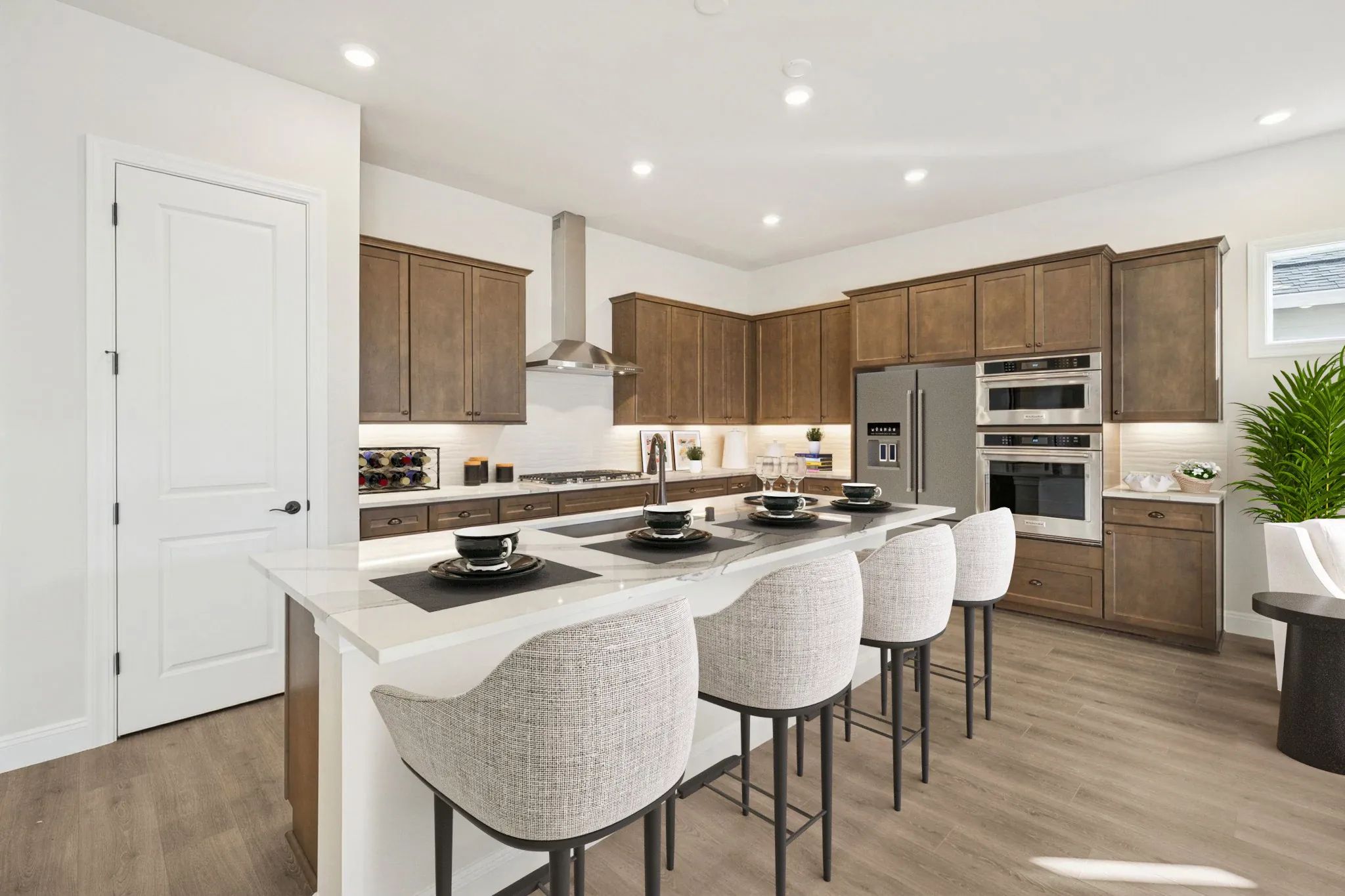 Kitchen Virtually Staged