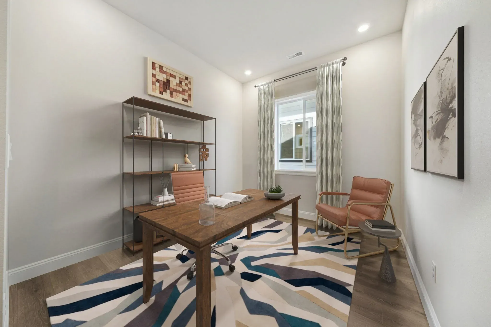 Den Virtually Staged