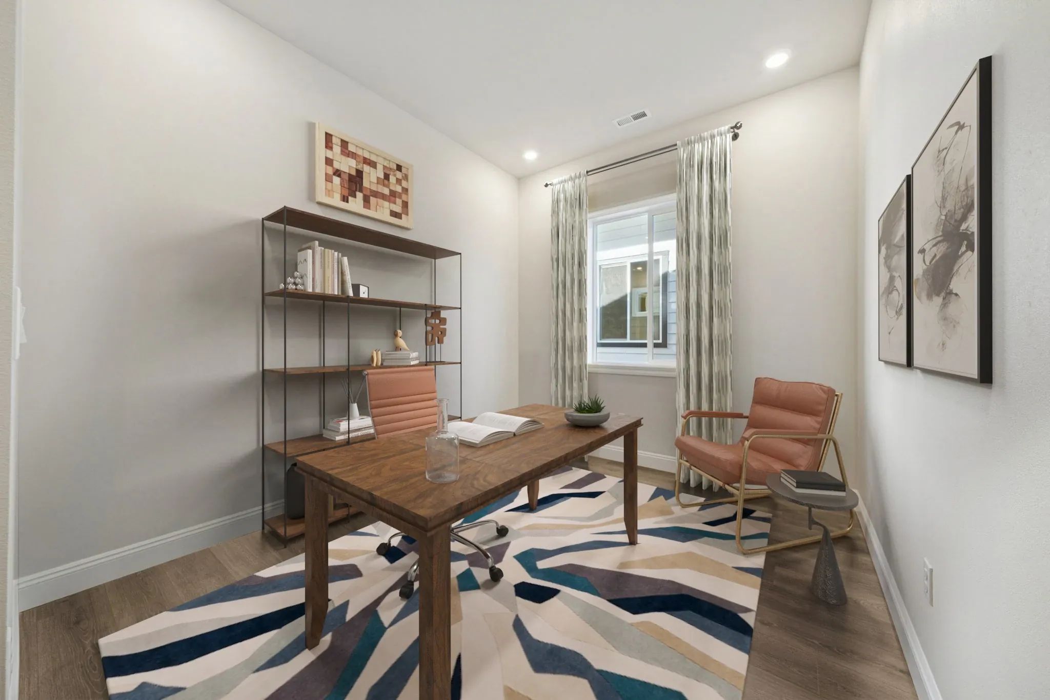 Den Virtually Staged