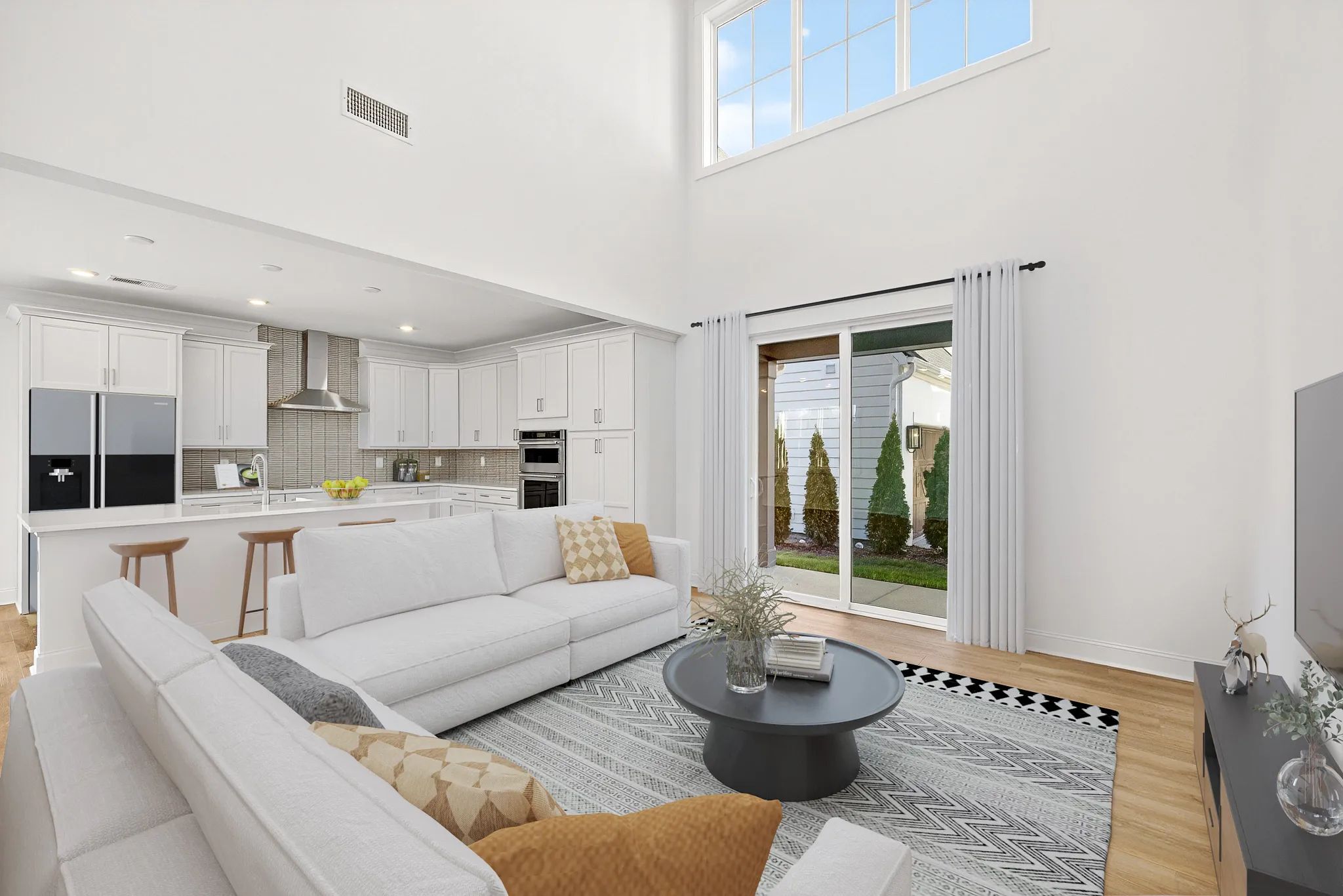 Virtually Staged Great Room