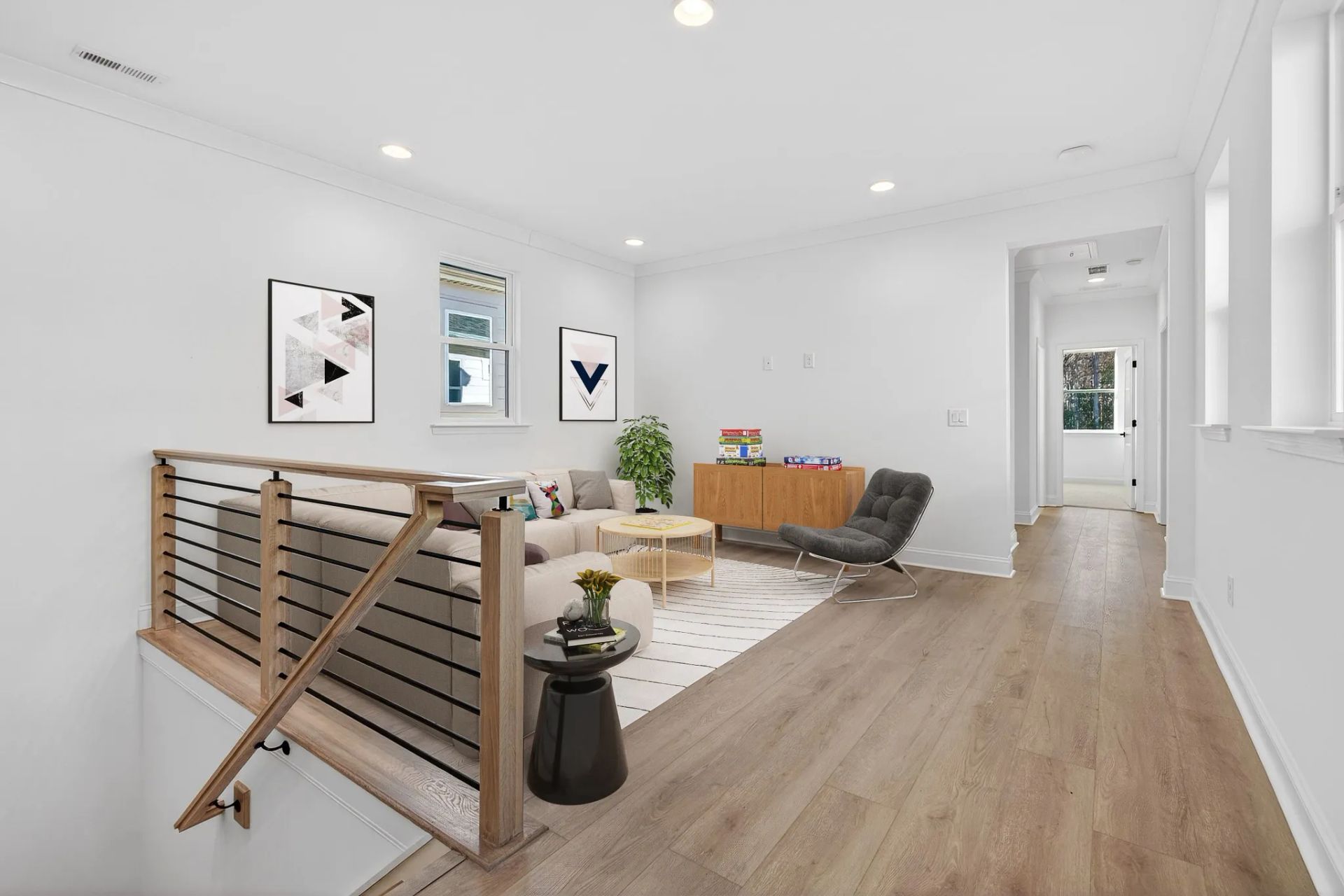 Virtually Staged Loft