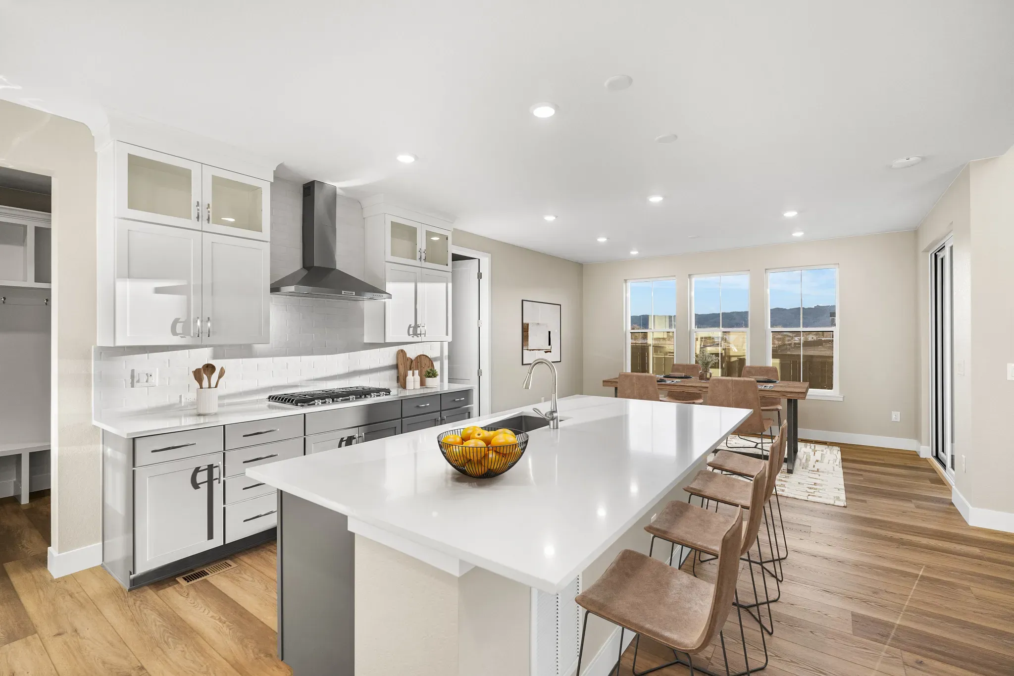 Homesite 263 Kitchen + Dining - Virtually Staged