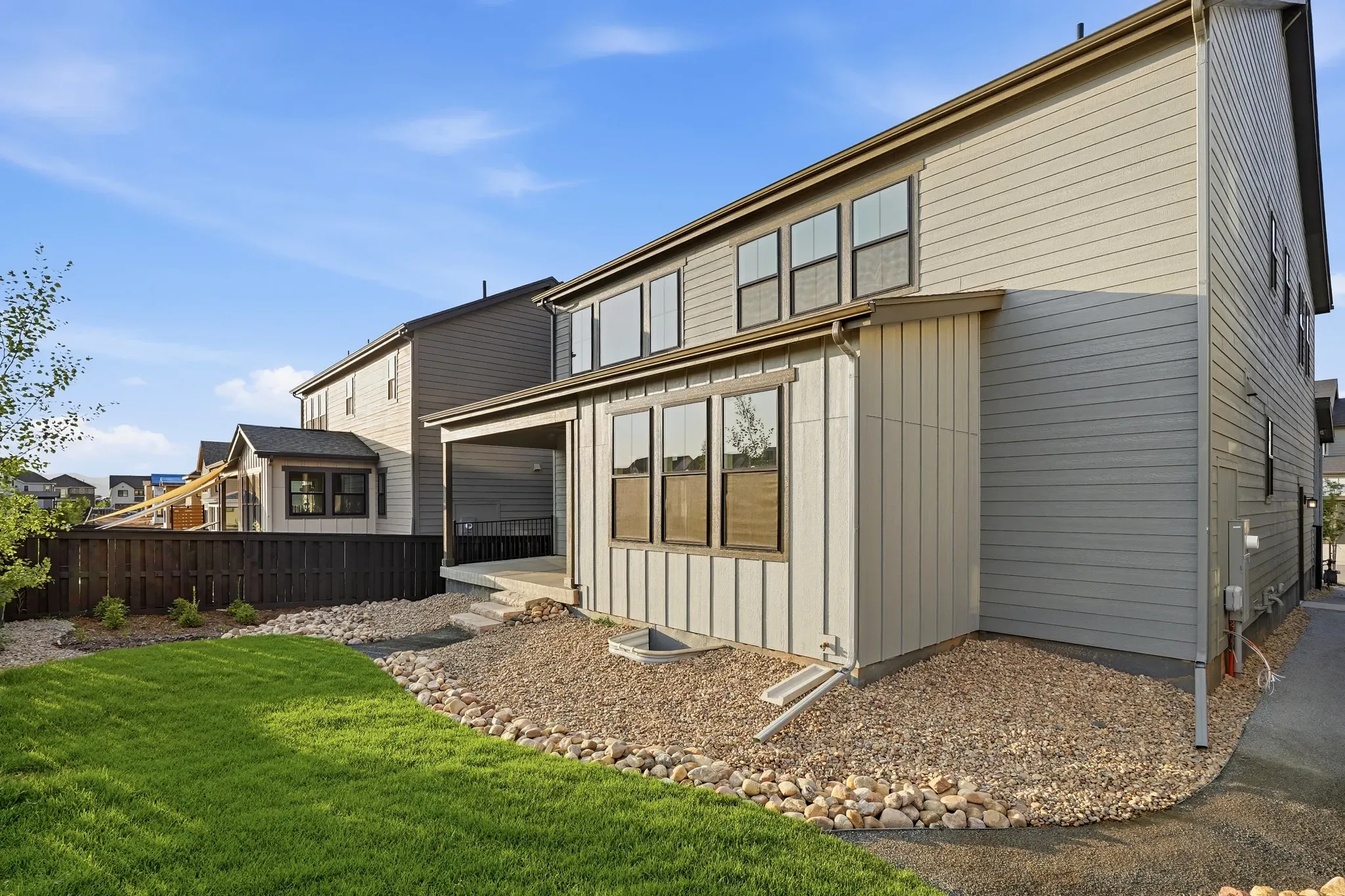 Homesite 263 Backyard