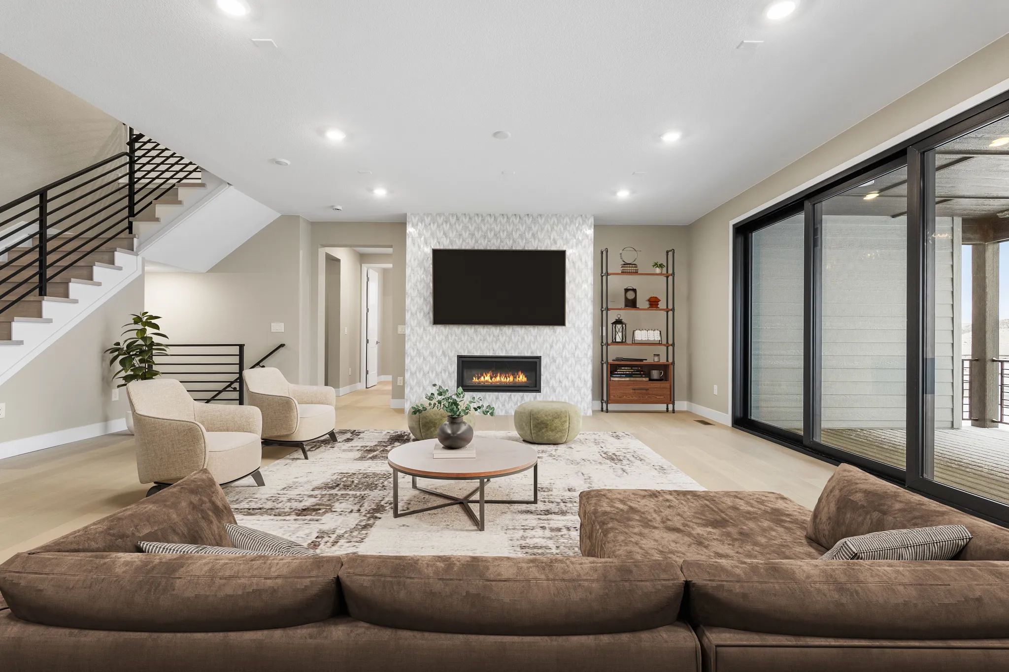 Homesite 314 Great Room - Virtually Staged