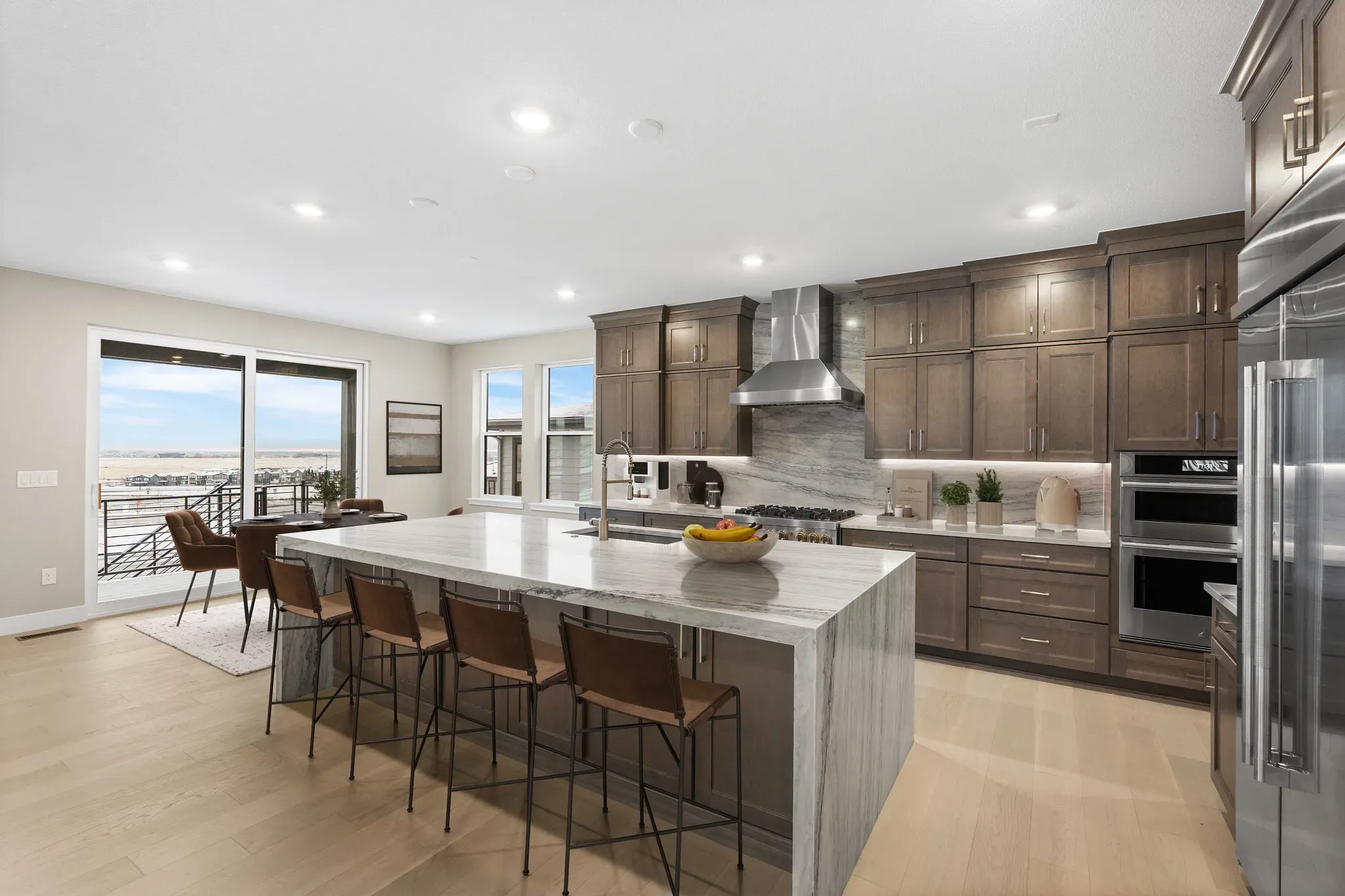 Homesite 314 Kitchen + Dining - Virtually Staged