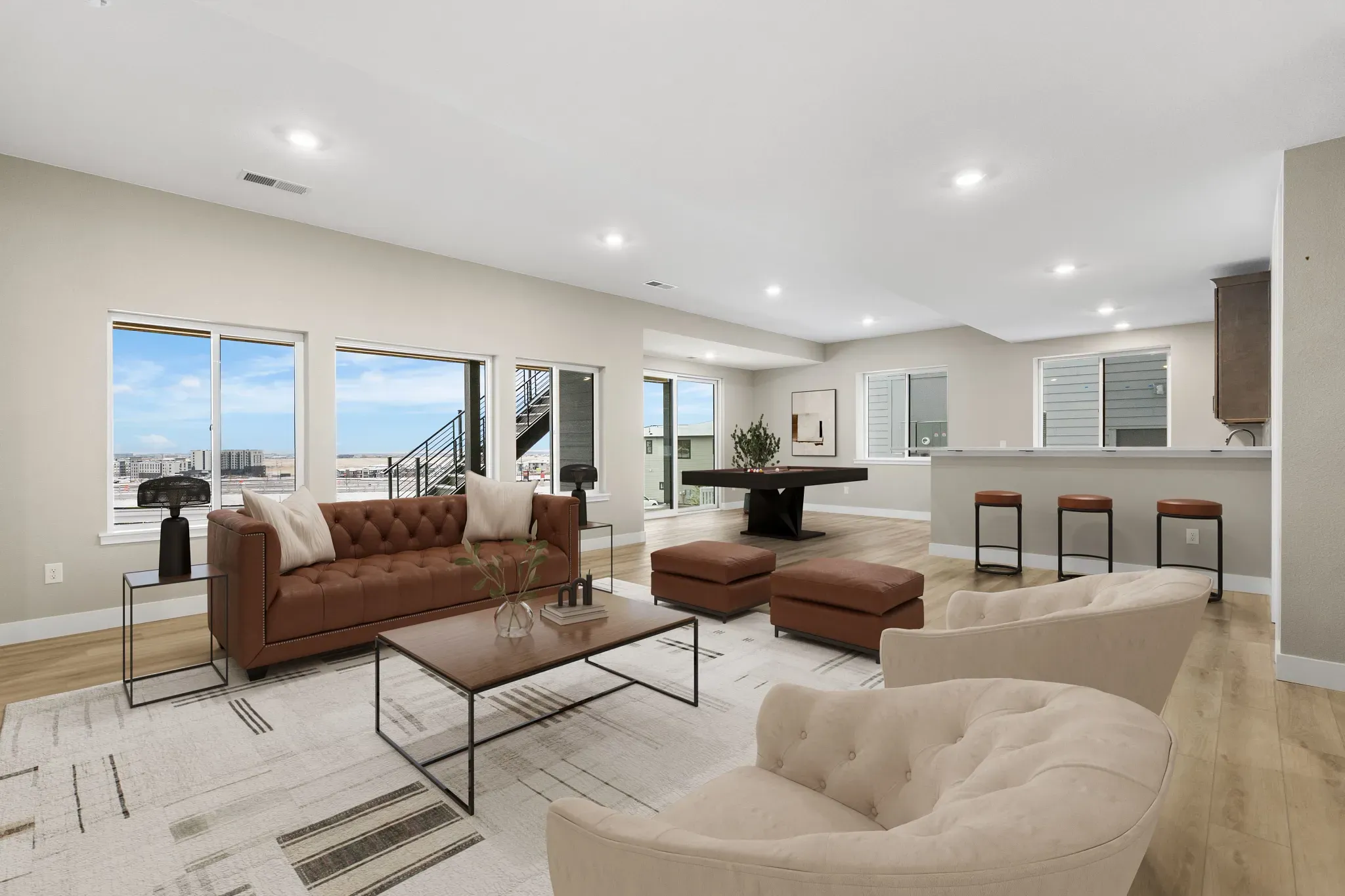 Homesite 314 Finished Basement - Virtually Staged