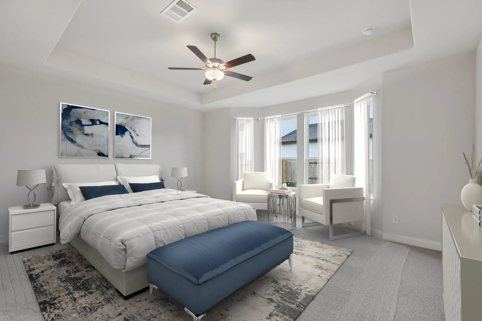 Homesite 6309 Primary Bed - Staged