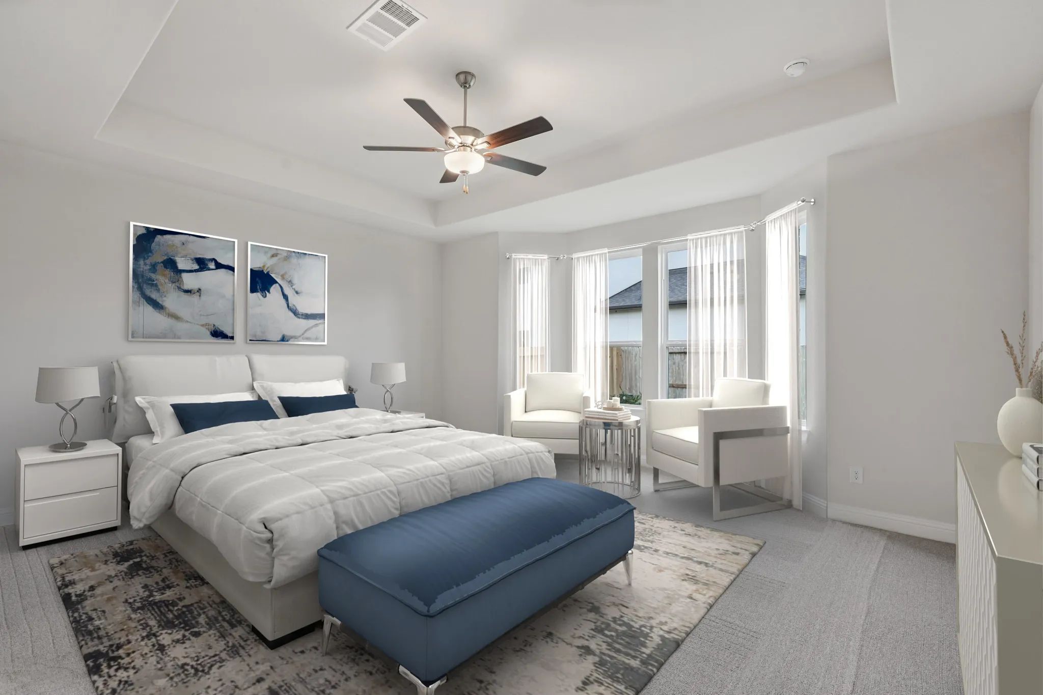 Homesite 6309 Primary Bed - Staged