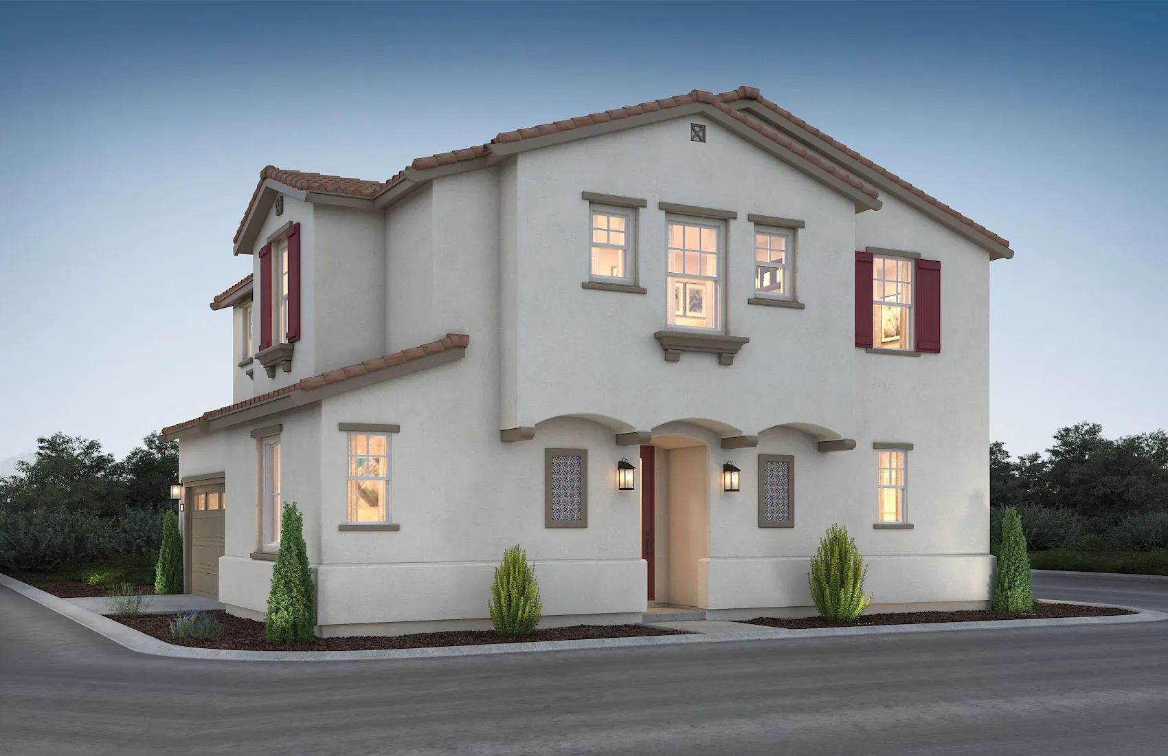 Abigail Place Plan 1B Rendering