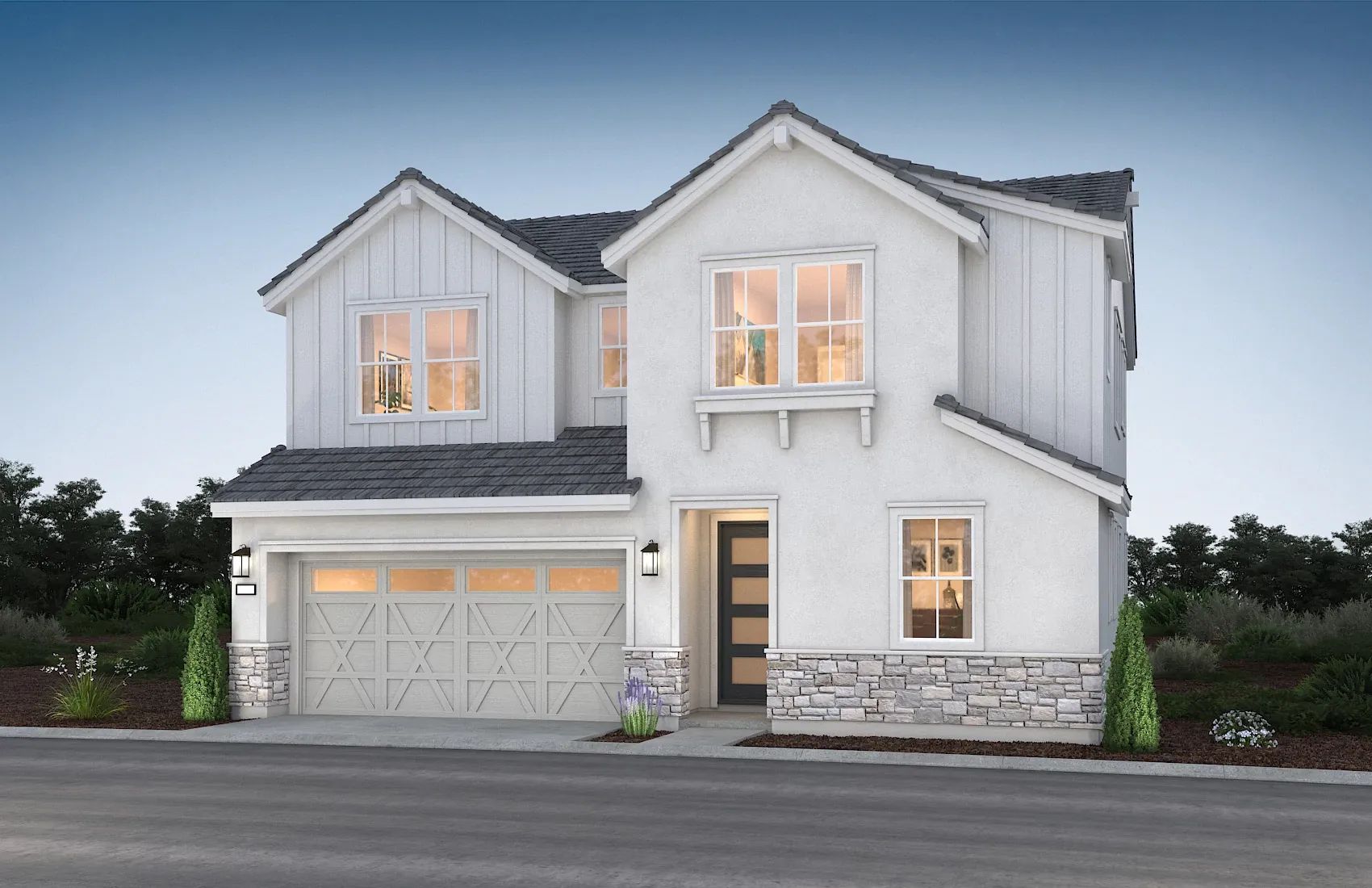 Abigail Place Plan 2A Rendering