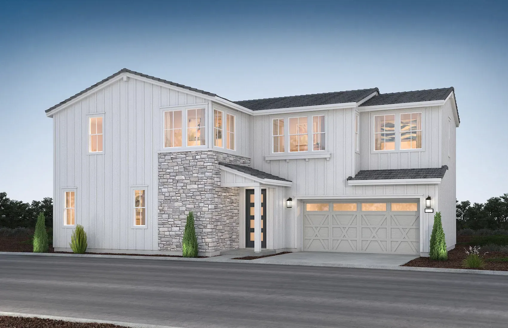 Abigail Place Plan 3A Rendering