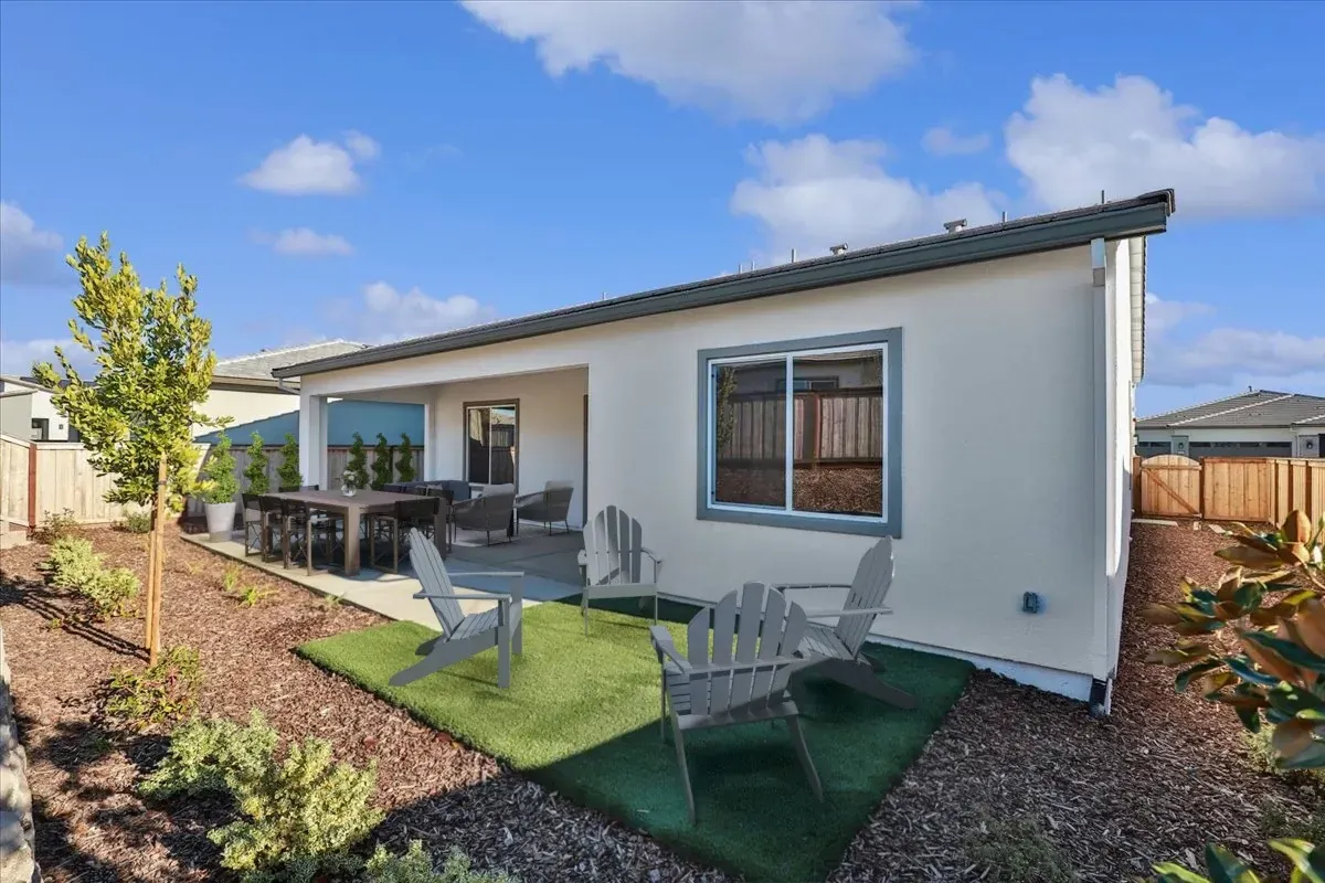 Virtually Staged Covered Patio