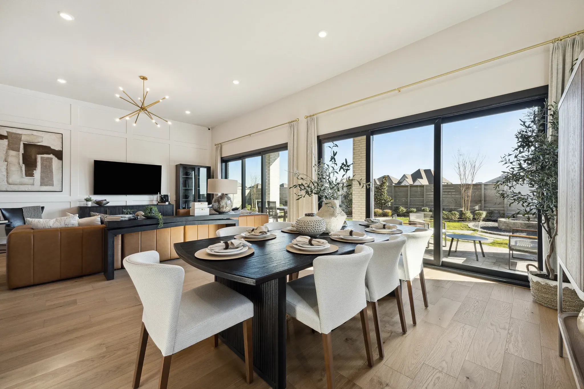 Plan 5029 Model Home Dining Room