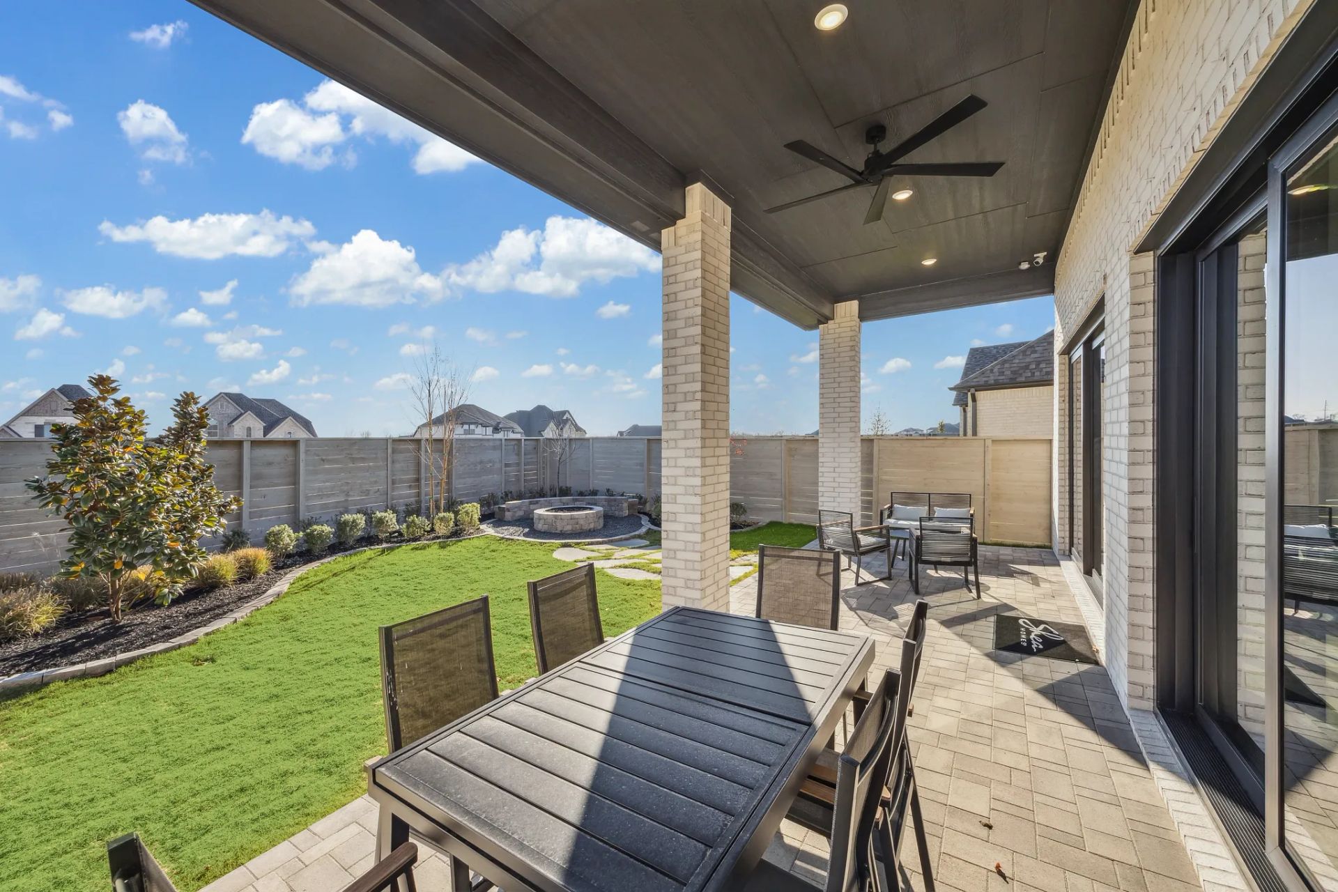 Plan 5029 Outdoor Living - Staged
