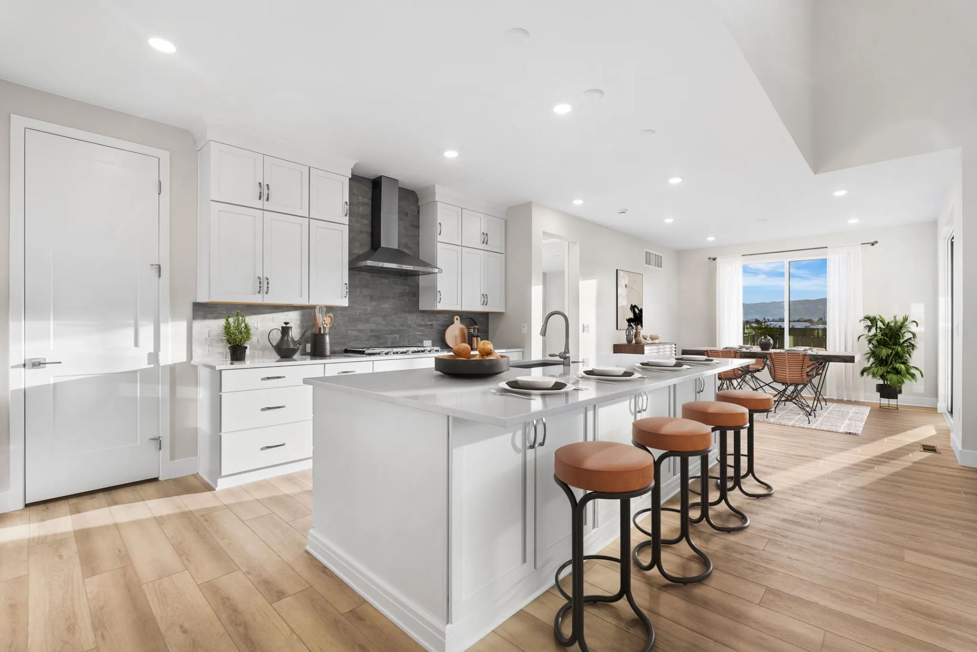 Homesite 264 Kitchen + Dining - Virtually Staged